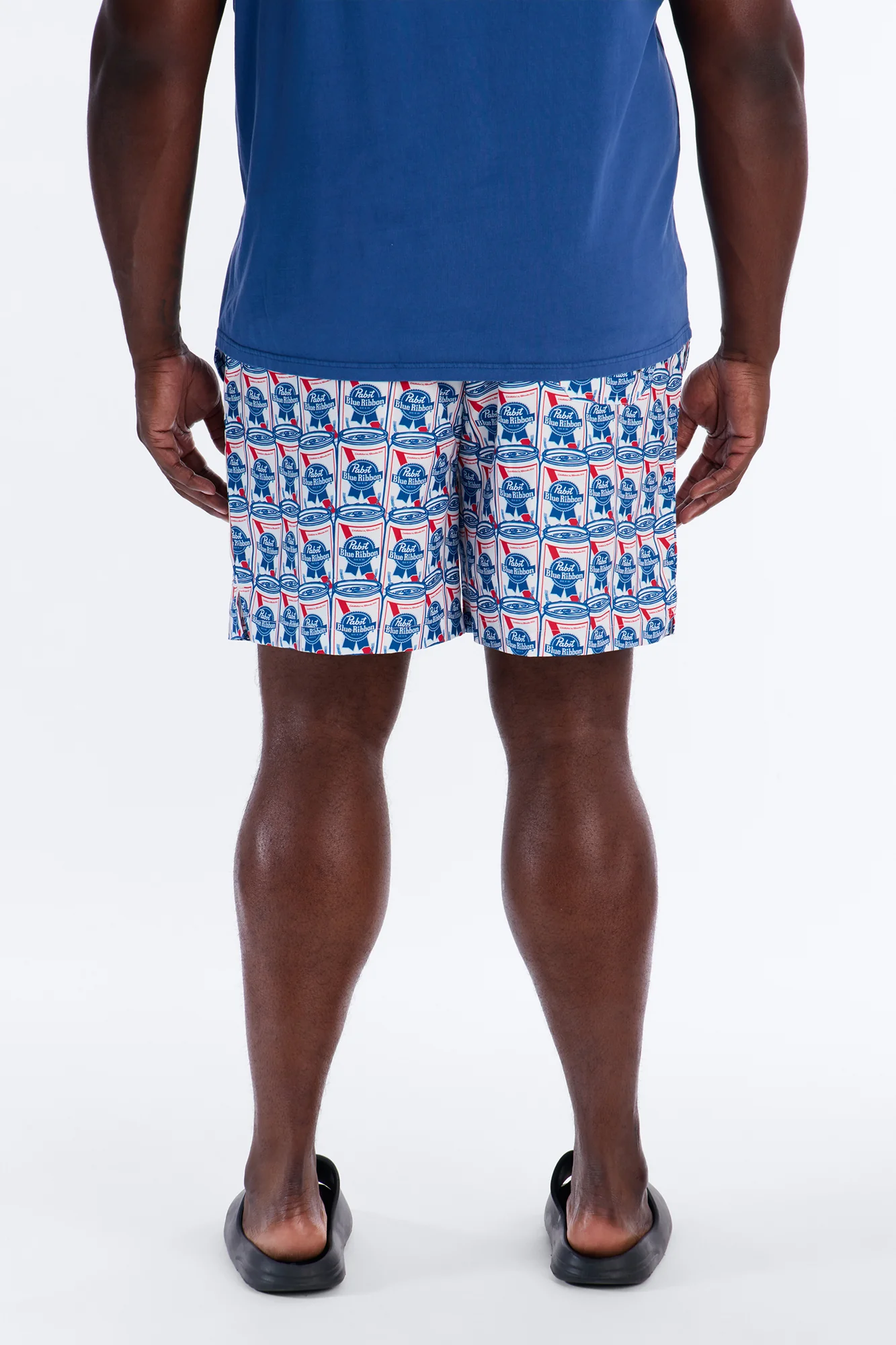 PBR Block Party Printed Swim Trunk 7″ - Multi Color - Image 8