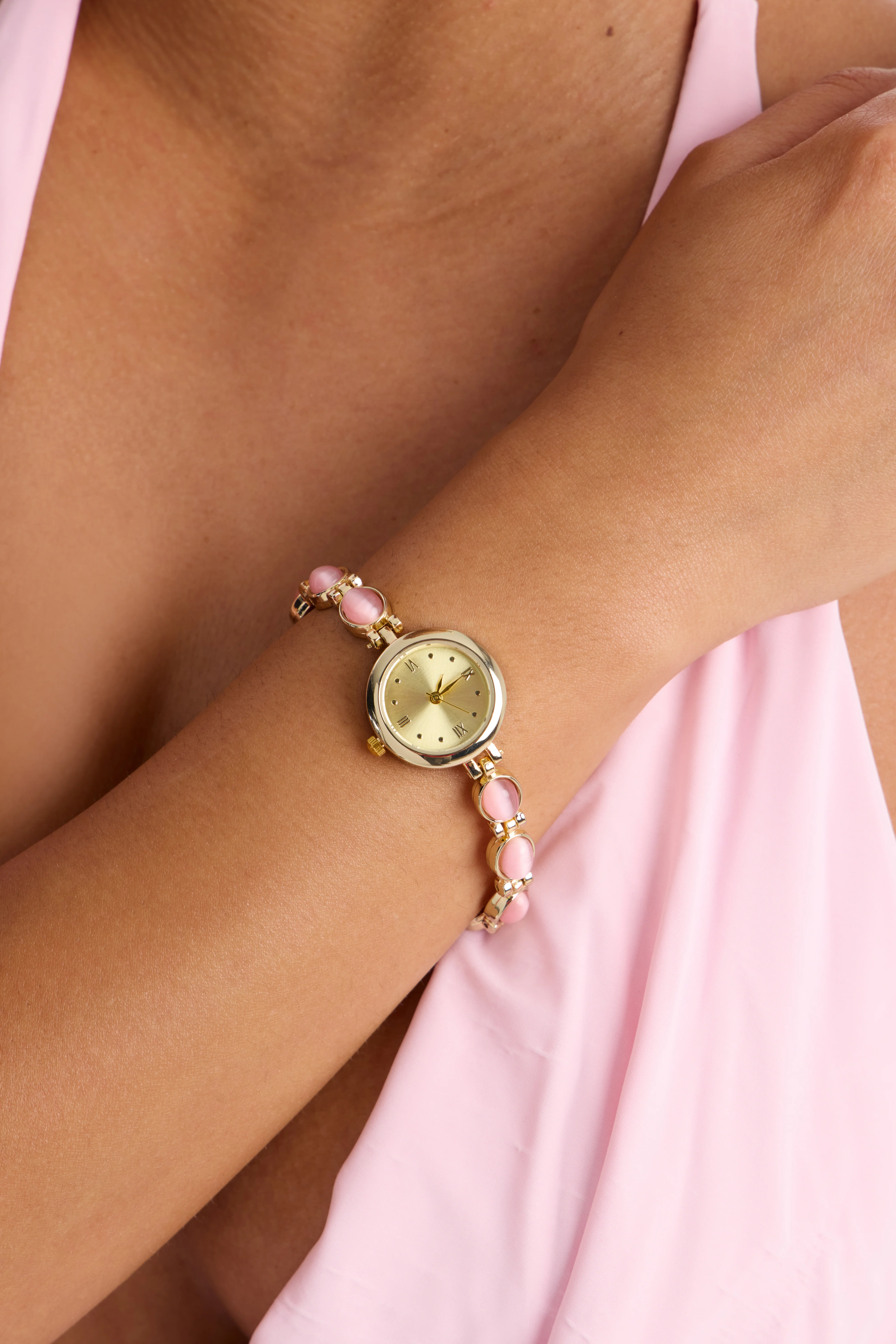 Peace And Serenity Watch - Gold/Pink - Image 2