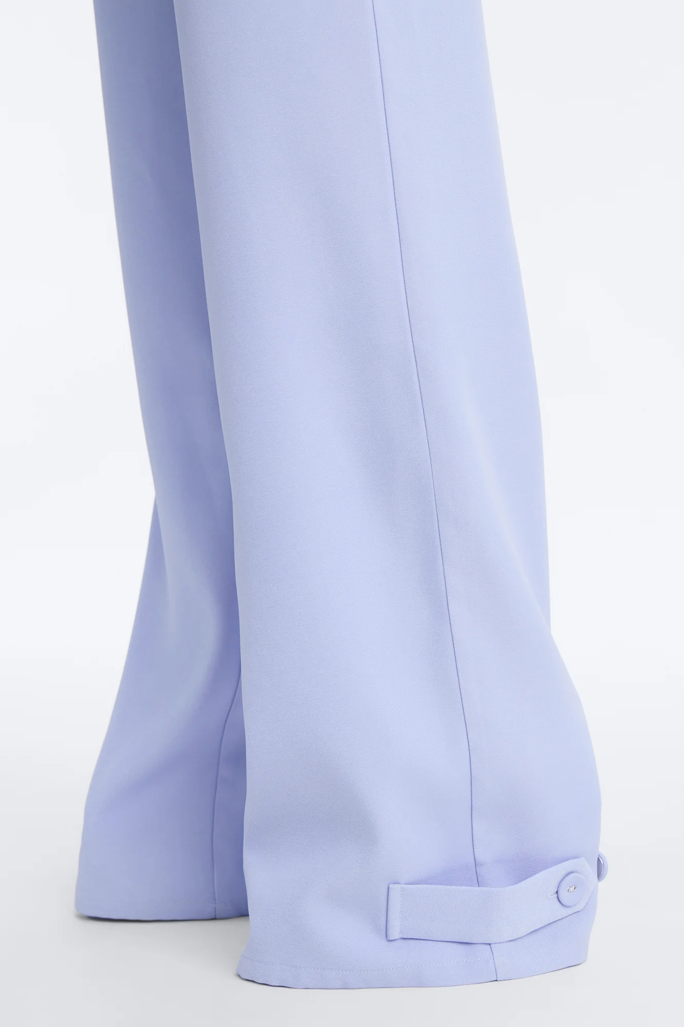 Penelope High Rise Straight Leg Trouser Pant - Light Blue - Image 5