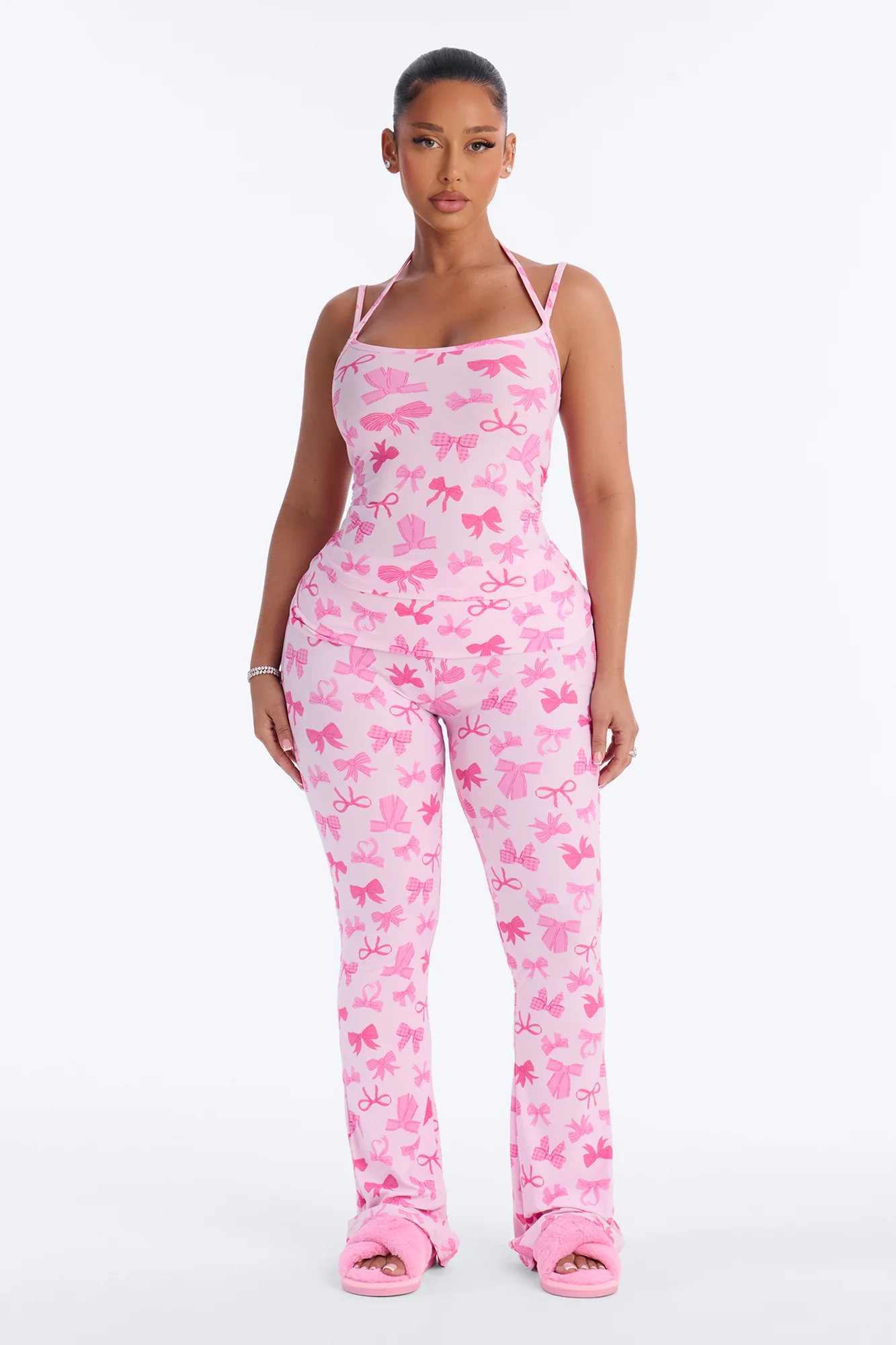 Perfect In Pink PJ Pant Set - Pink
