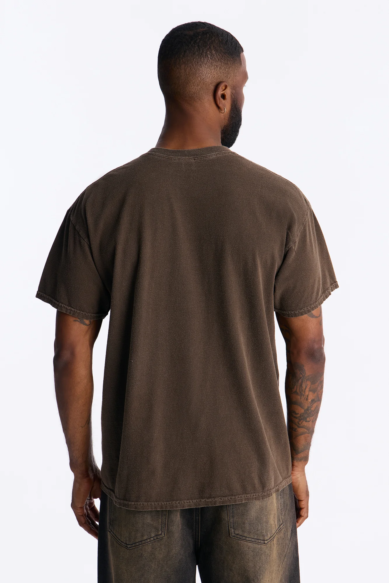 Phoenix Desert Paradise Oversized Short Sleeve Tee - Chocolate - Image 4