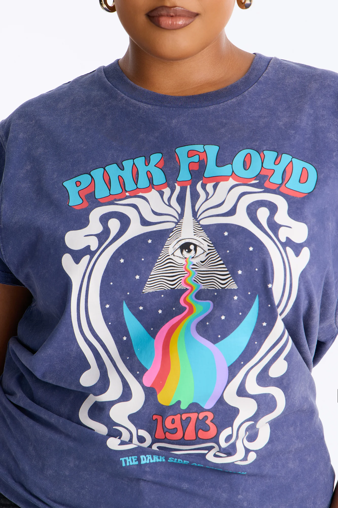 Pink Floyd Washed Muscle Concert Tank - Blue - Image 7
