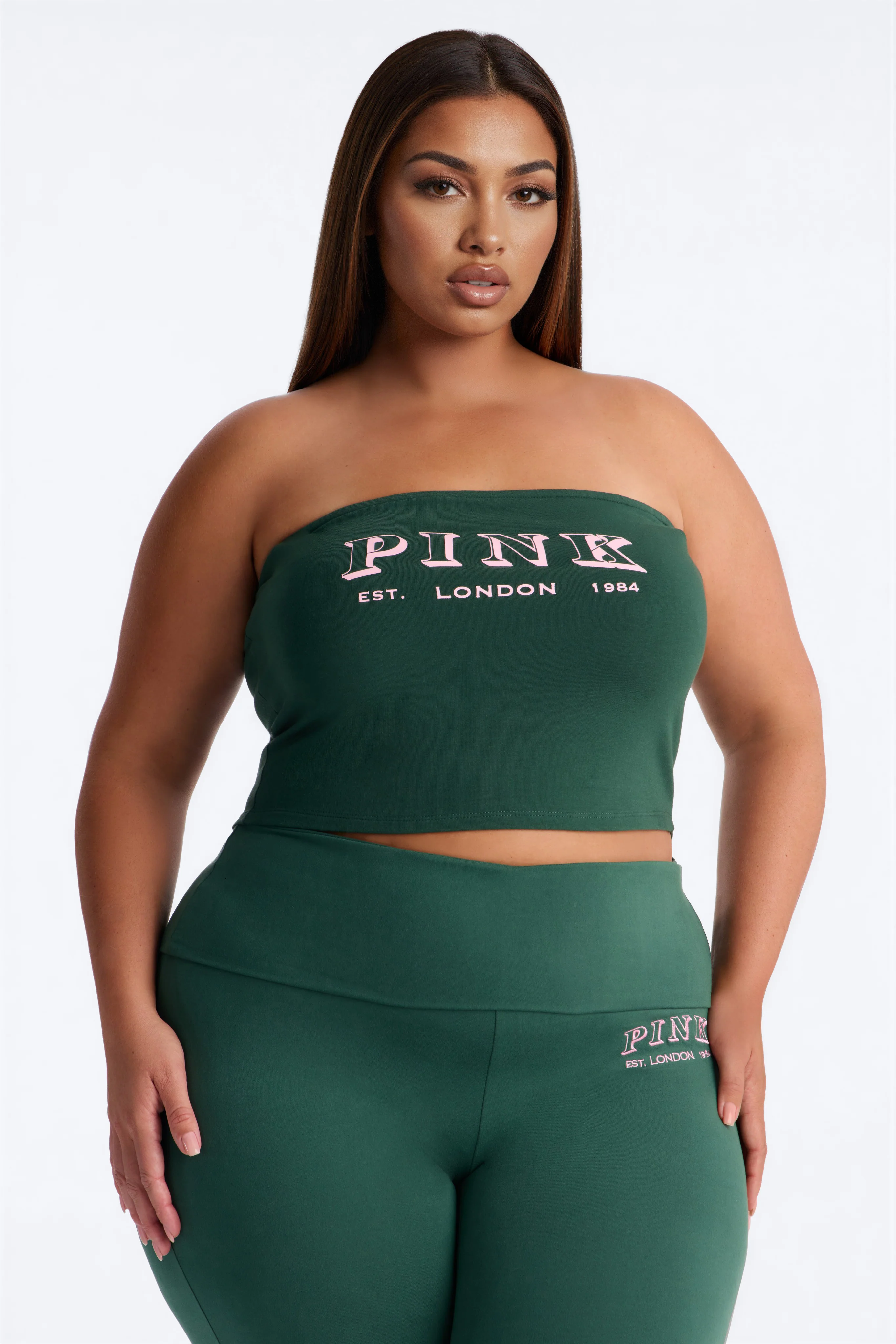 PINK London Sporty Tube Top - Hunter - Image 5
