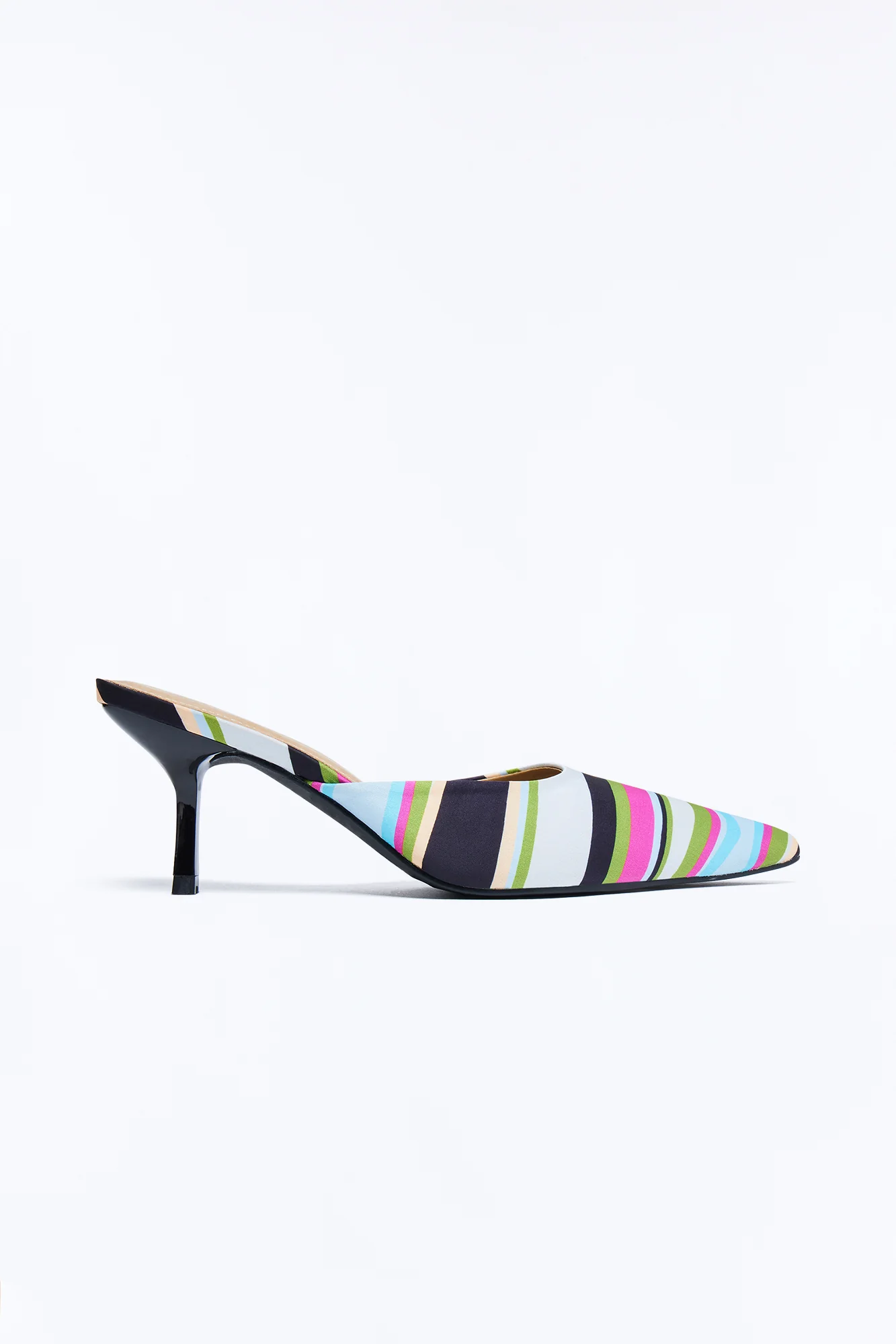 Posh 3″ Stiletto Pumps - Multi Color - Image 3