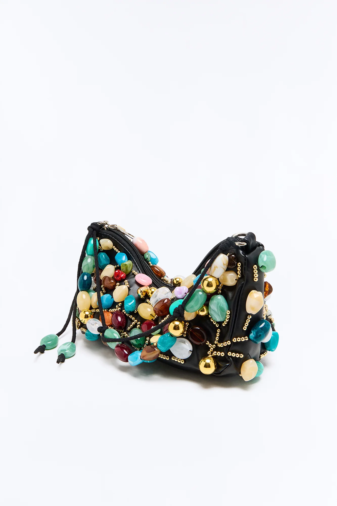 Precious Stones Shoulder Bag - Multi Color - Image 2