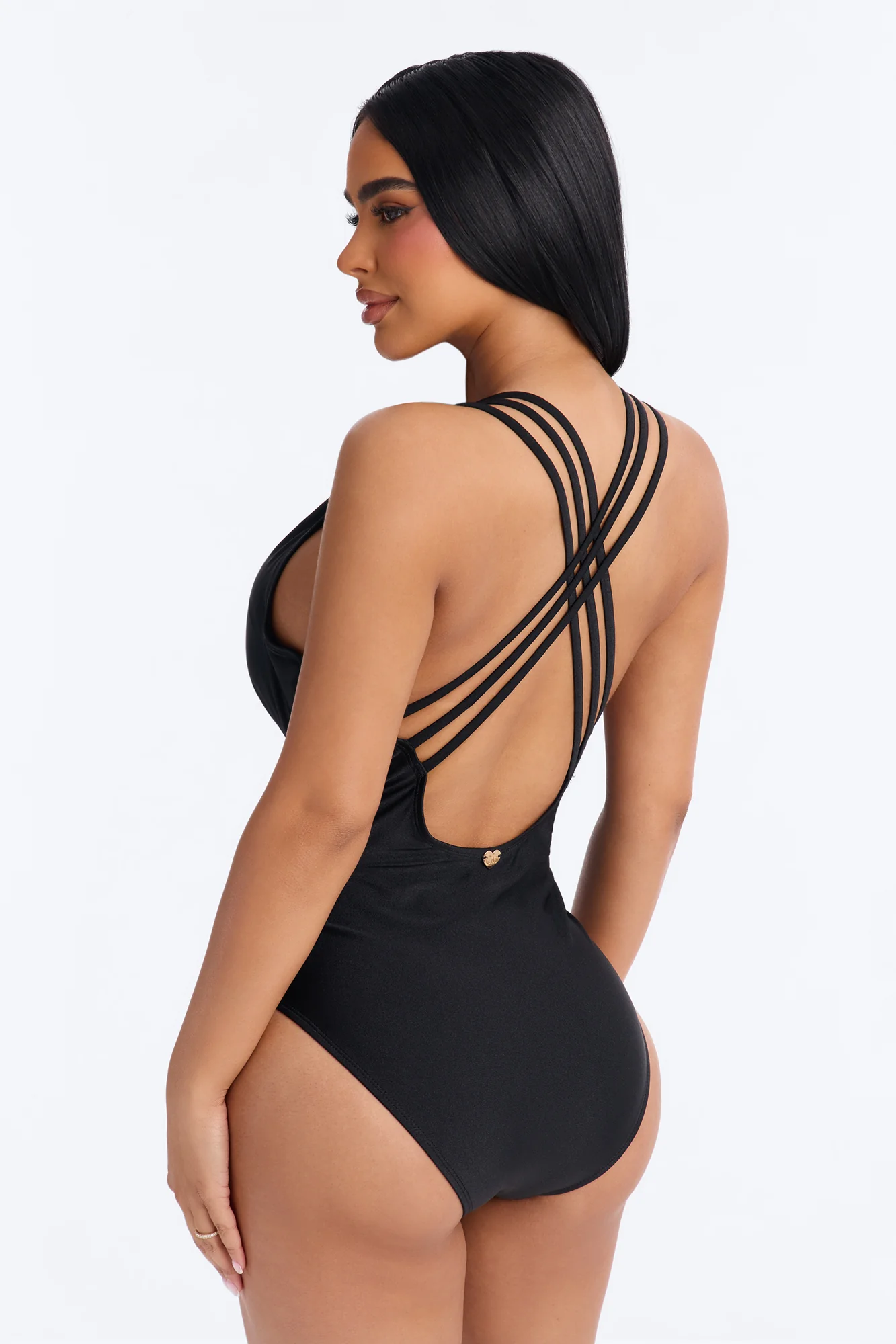 Pressure In Paradise 1 Piece Swimsuit - Black - Image 4