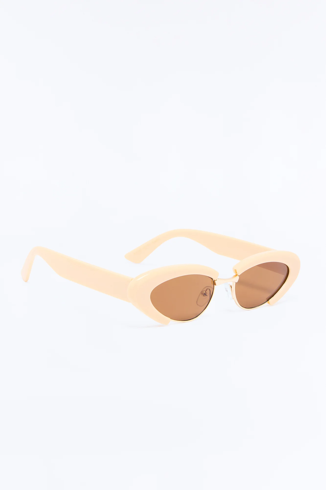 Pretty Catty Sunglasses - Nude - Image 4
