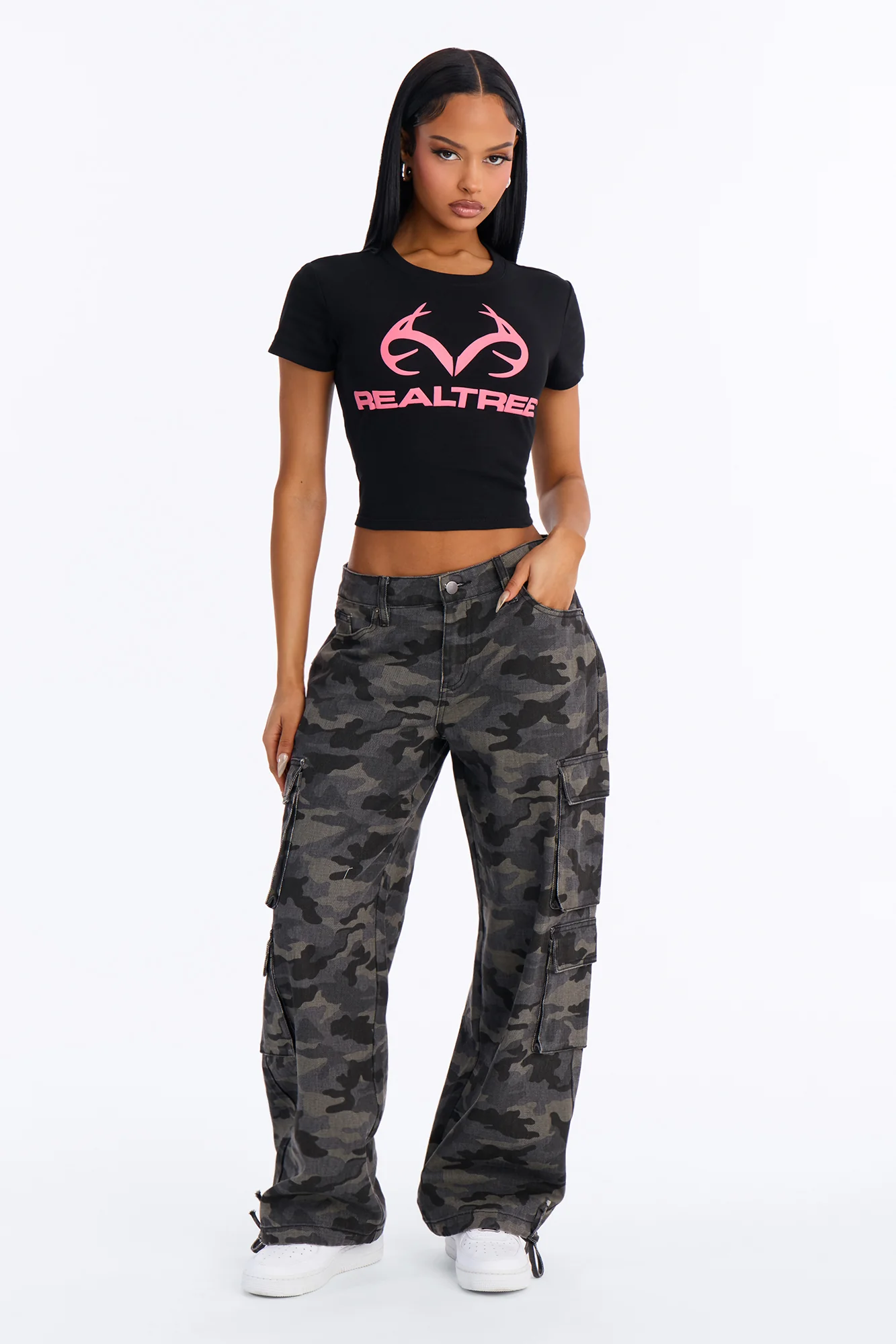 Realtree Baby Tee - Black