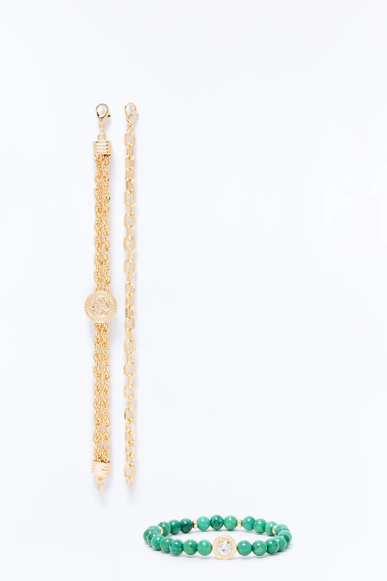Regal Rendezvous Bracelet Set - Gold - Image 3