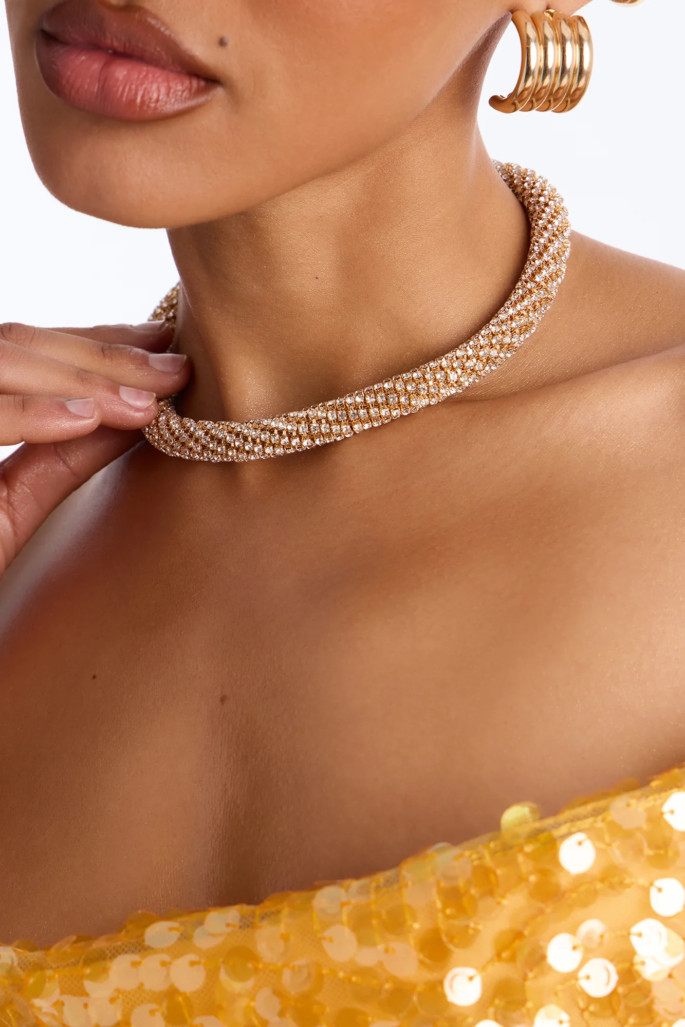 Rich Wife Choker - Gold