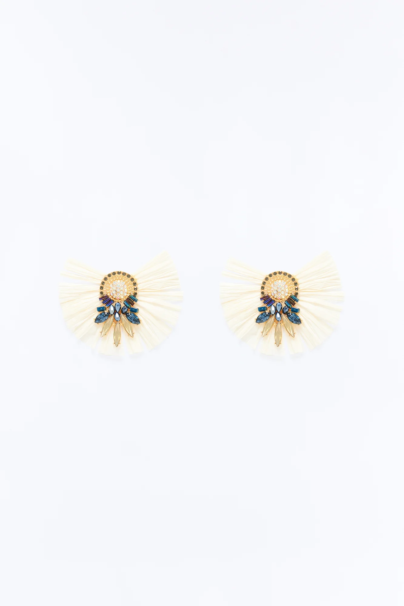 Rio Carnival Earrings - White/combo - Image 3