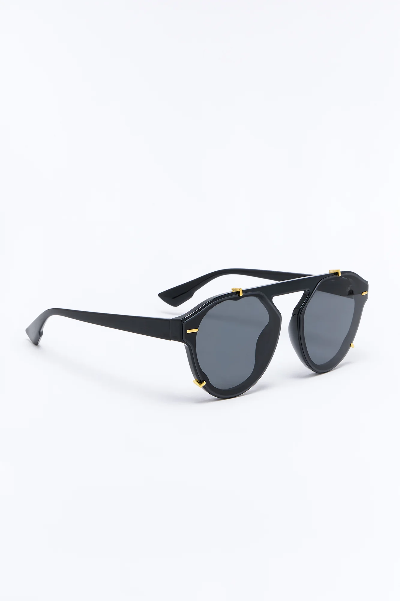 Rosa Aura Sunglasses - Black - Image 4