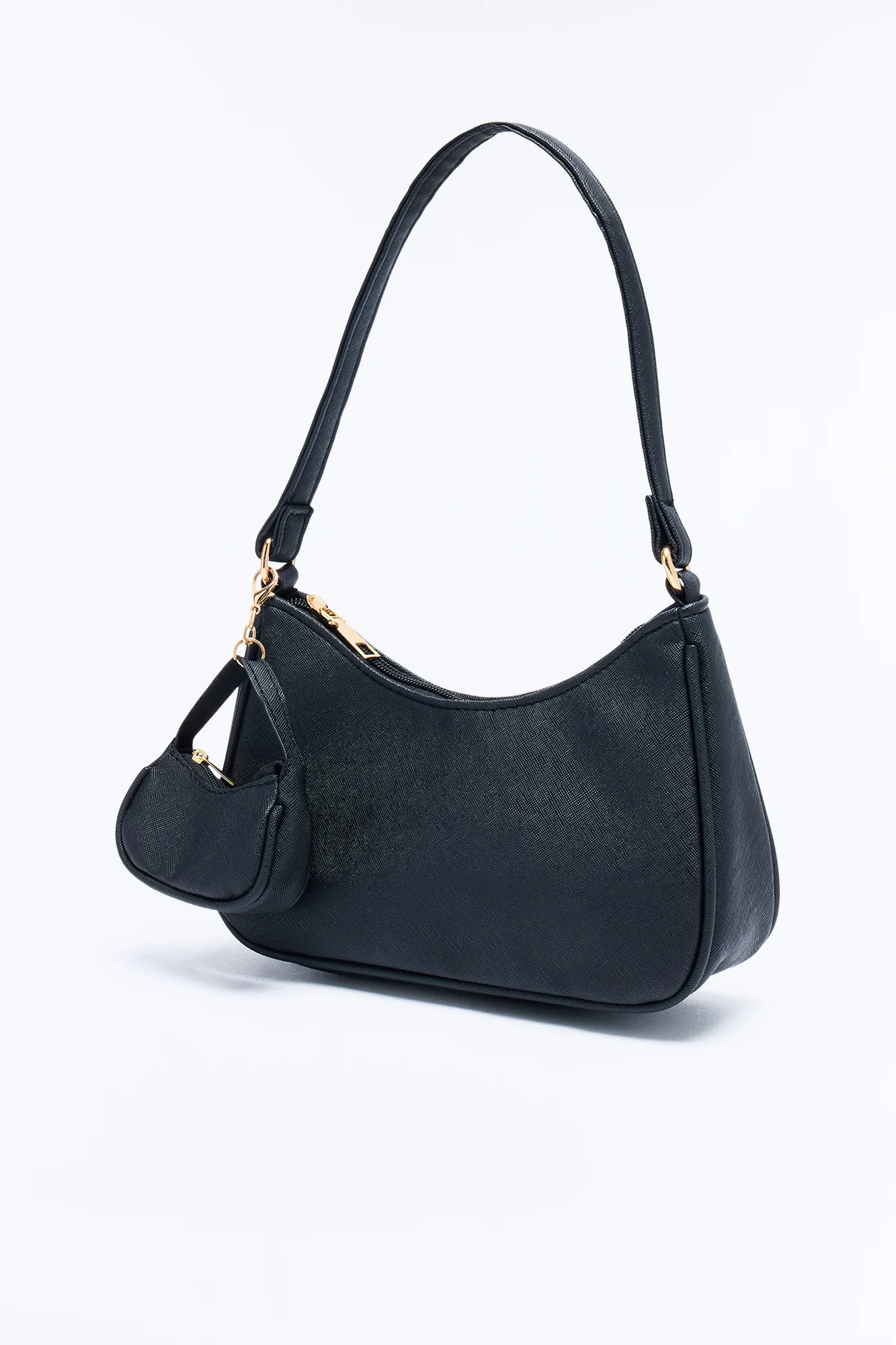 Rose Shoulder Bag - Black - Image 3
