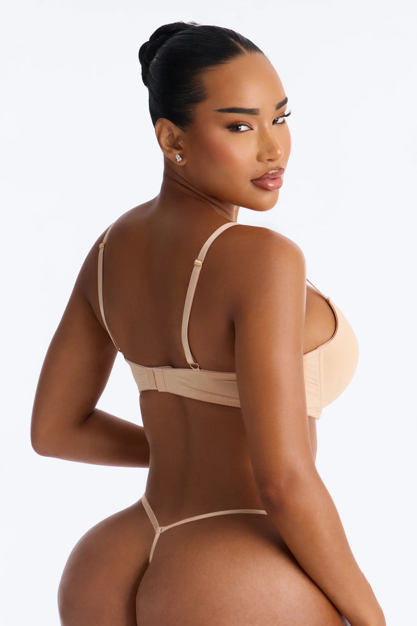 Safe Haven Molded Cup T-Shirt Bra - Nude - Image 4