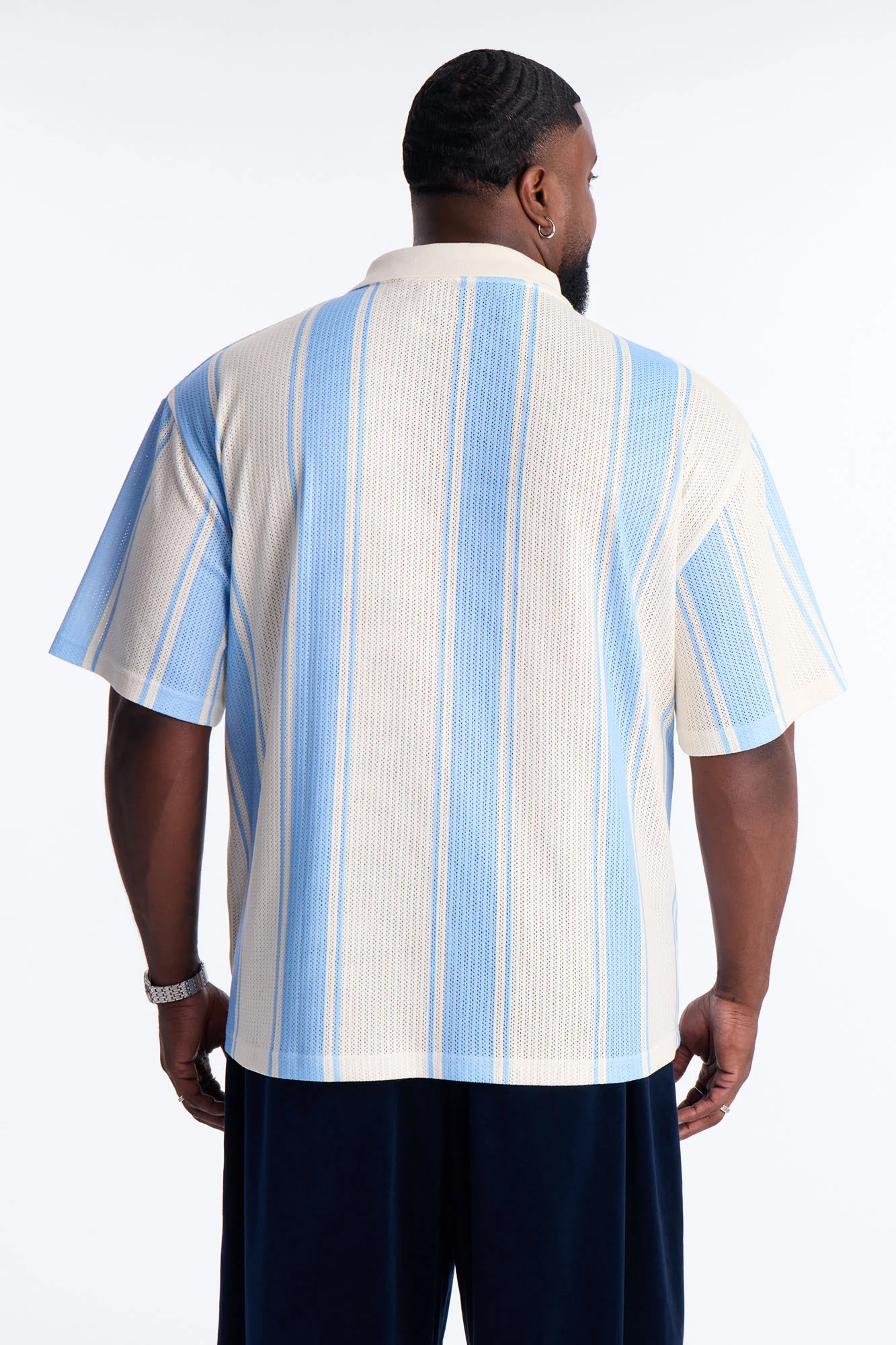 Saints 95 Short Sleeve Polo - Blue - Image 8