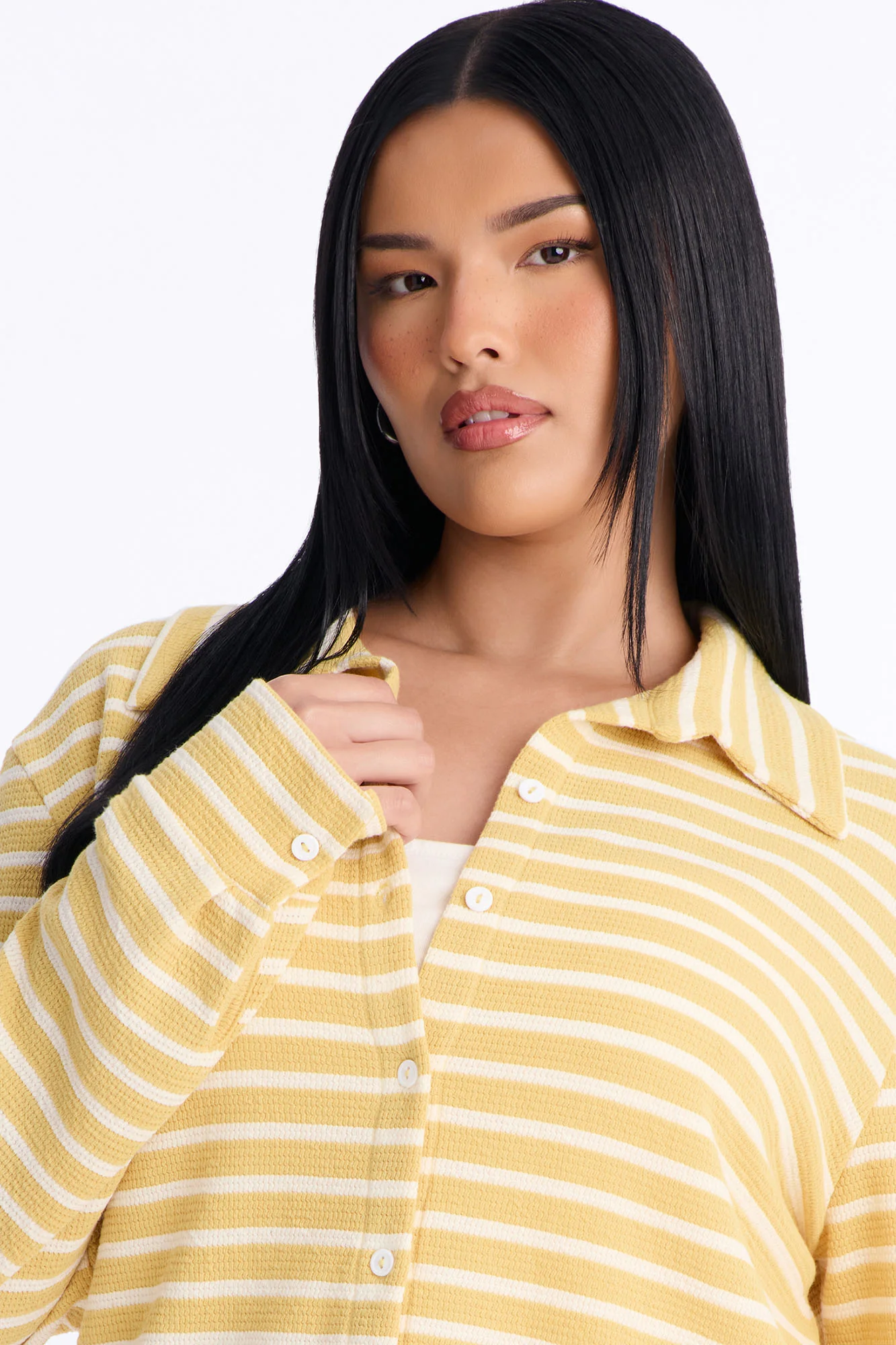 Sam Striped Pant Set - Yellow/combo - Image 8