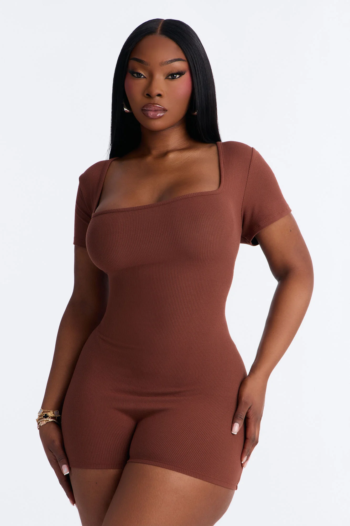 Sandie Romper - Brown - Image 5