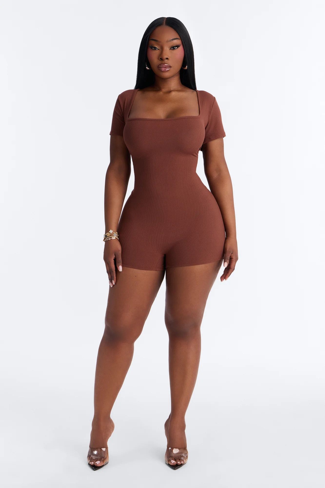 Sandie Romper - Brown - Image 6