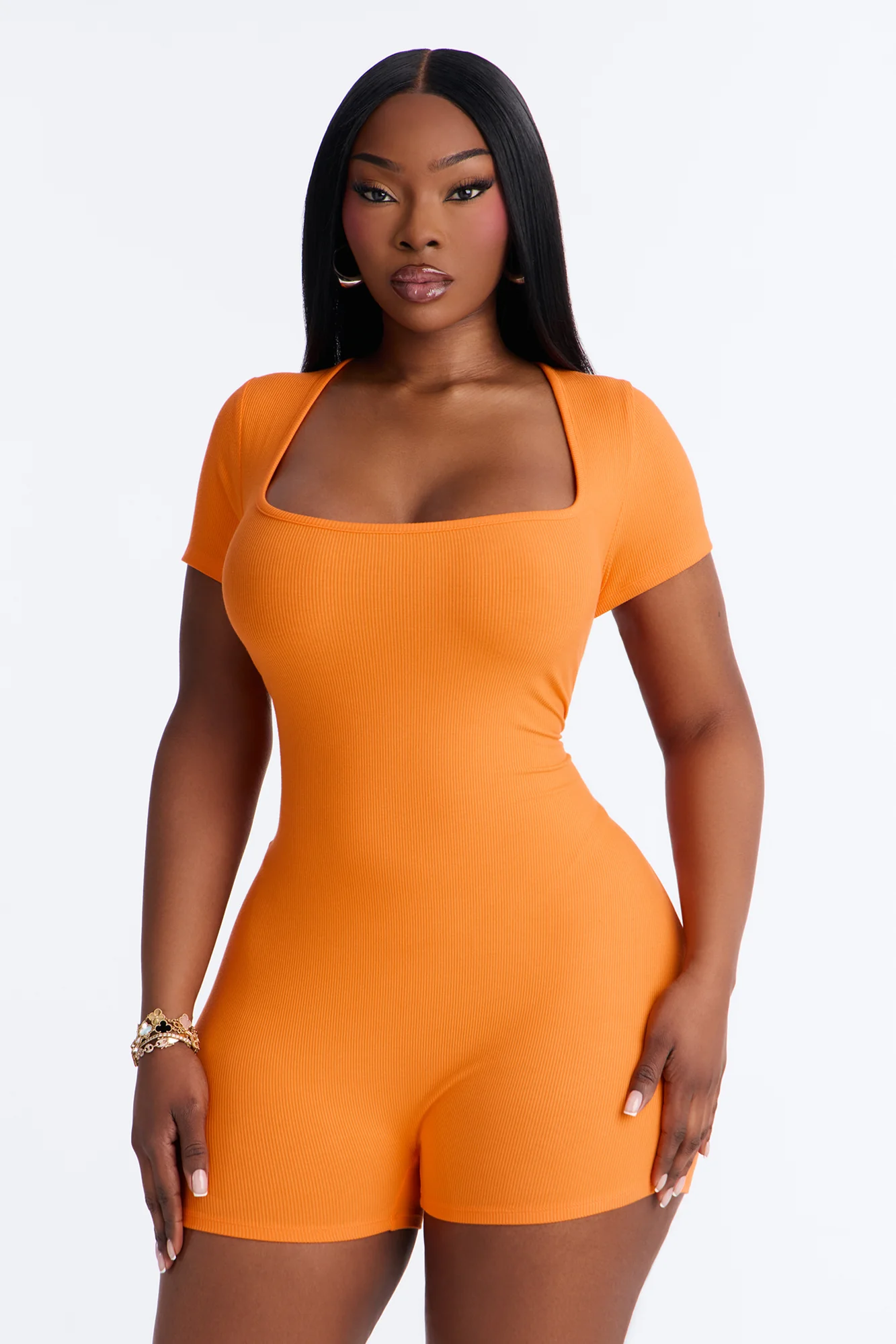 Sandie Romper - Orange - Image 5