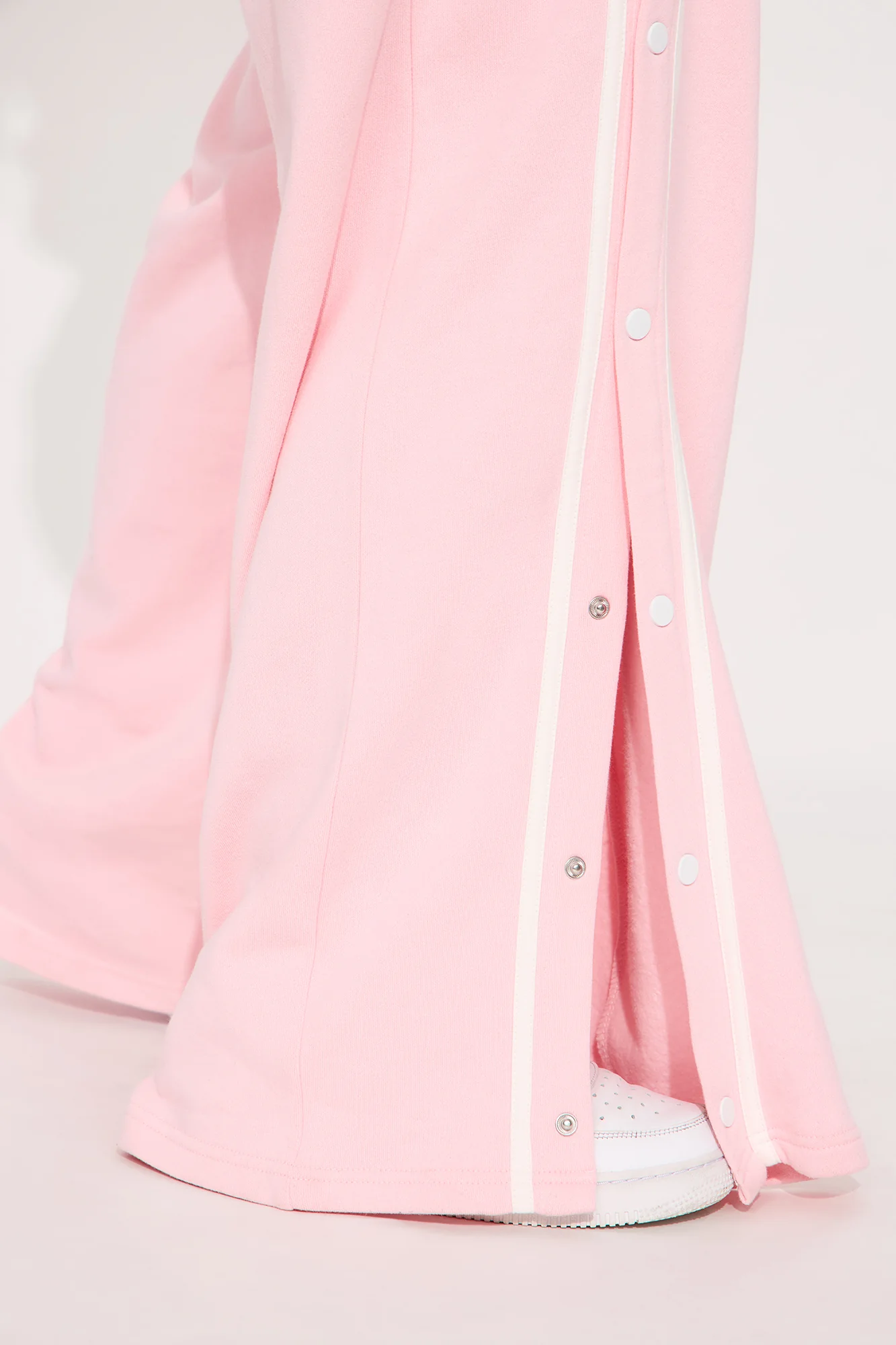 Sara Fleece Track Pant Set - Pink - Image 6