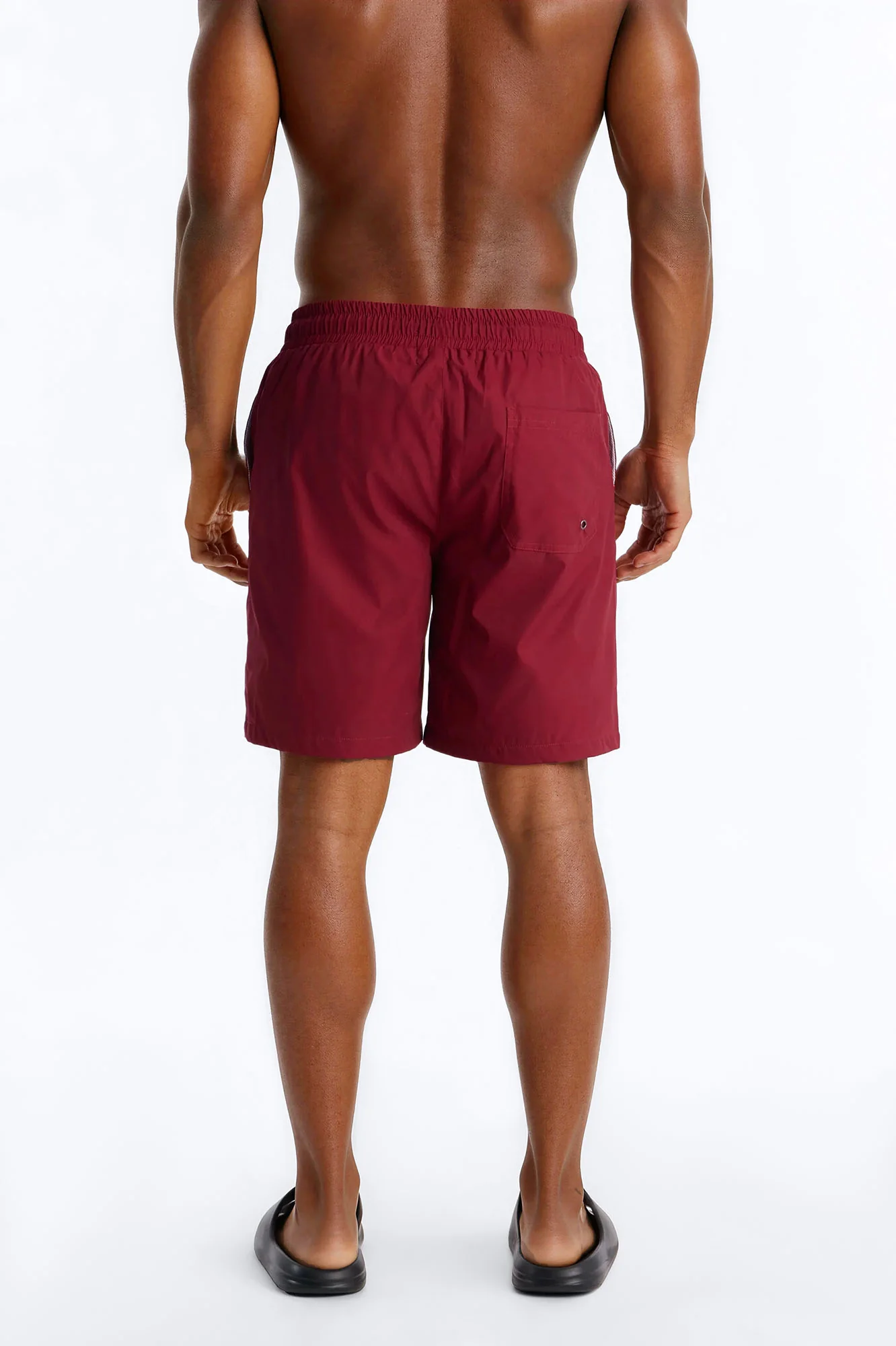 Scarface Vice Paradise Swim Trunk 7″ - Red - Image 4