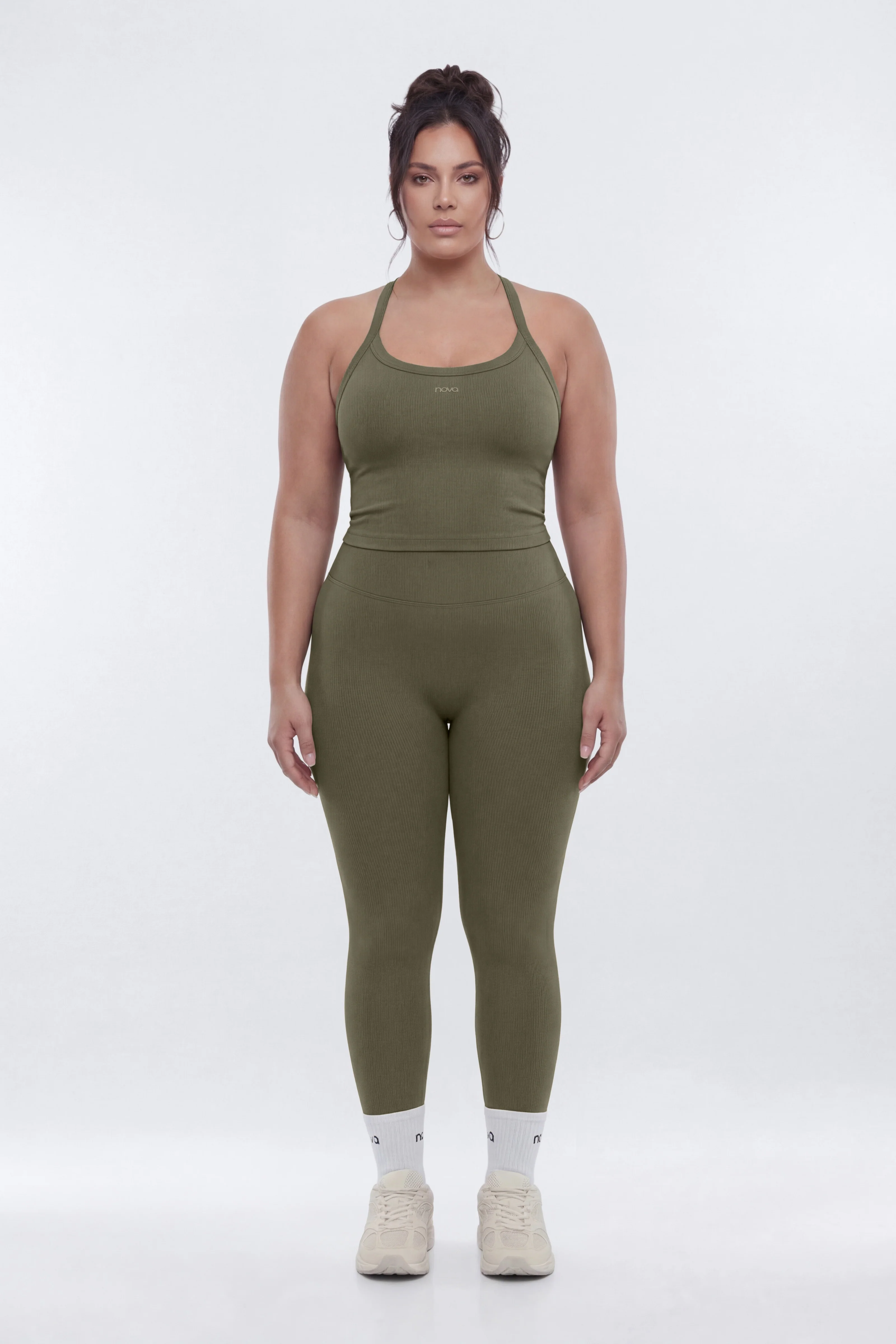 SeamlessLift™ 25″ High Rise Legging - Moss - Image 4