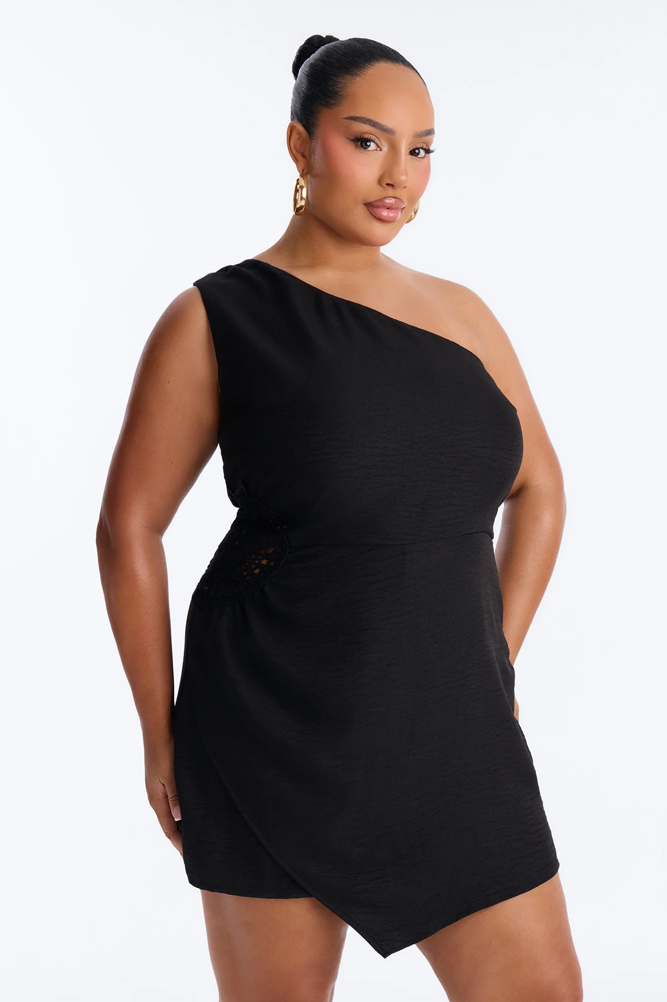 Seaside Linen Romper - Black - Image 6