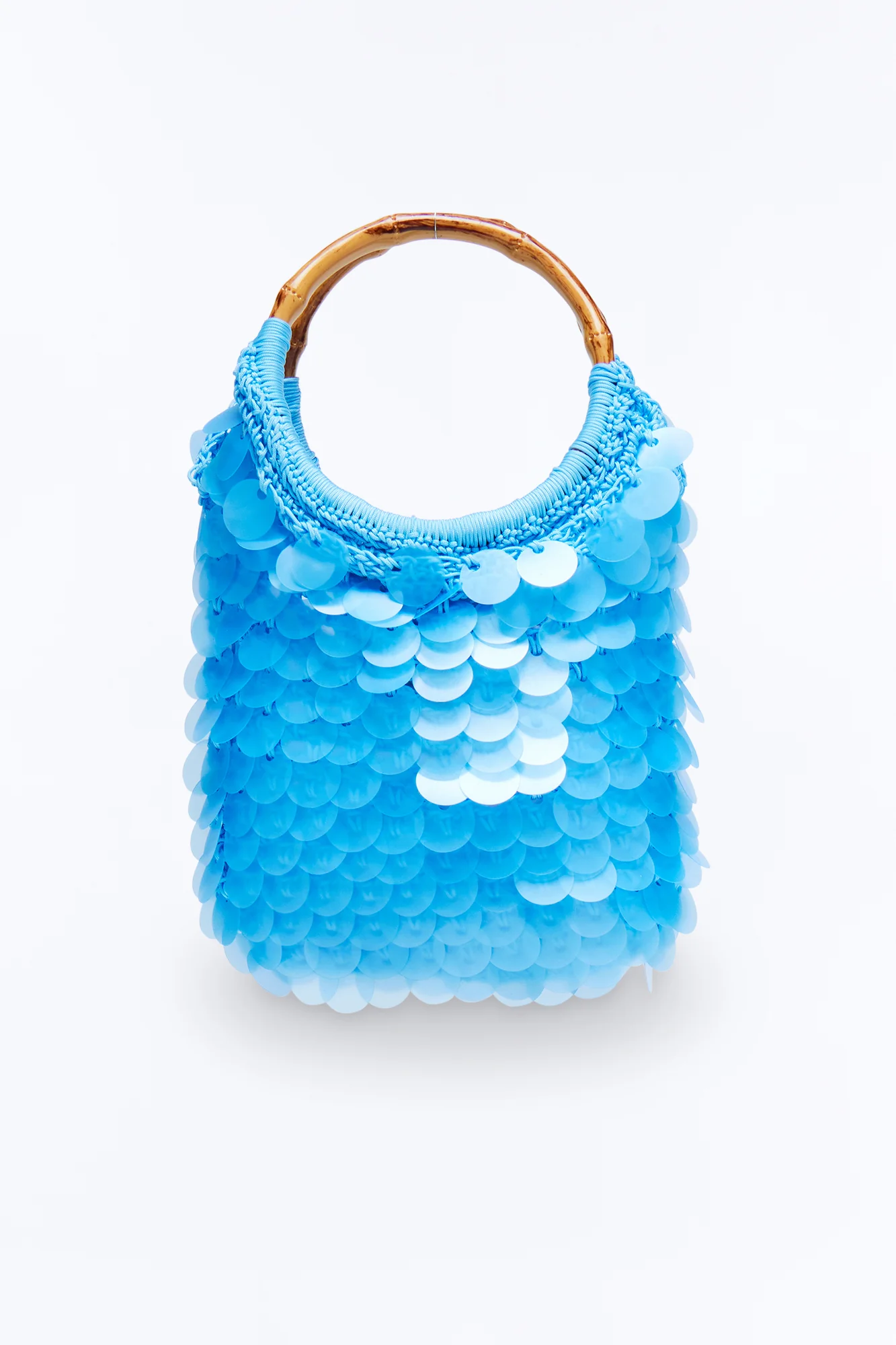 Seaside Shimmer Payette Satchel Bag - Blue - Image 3