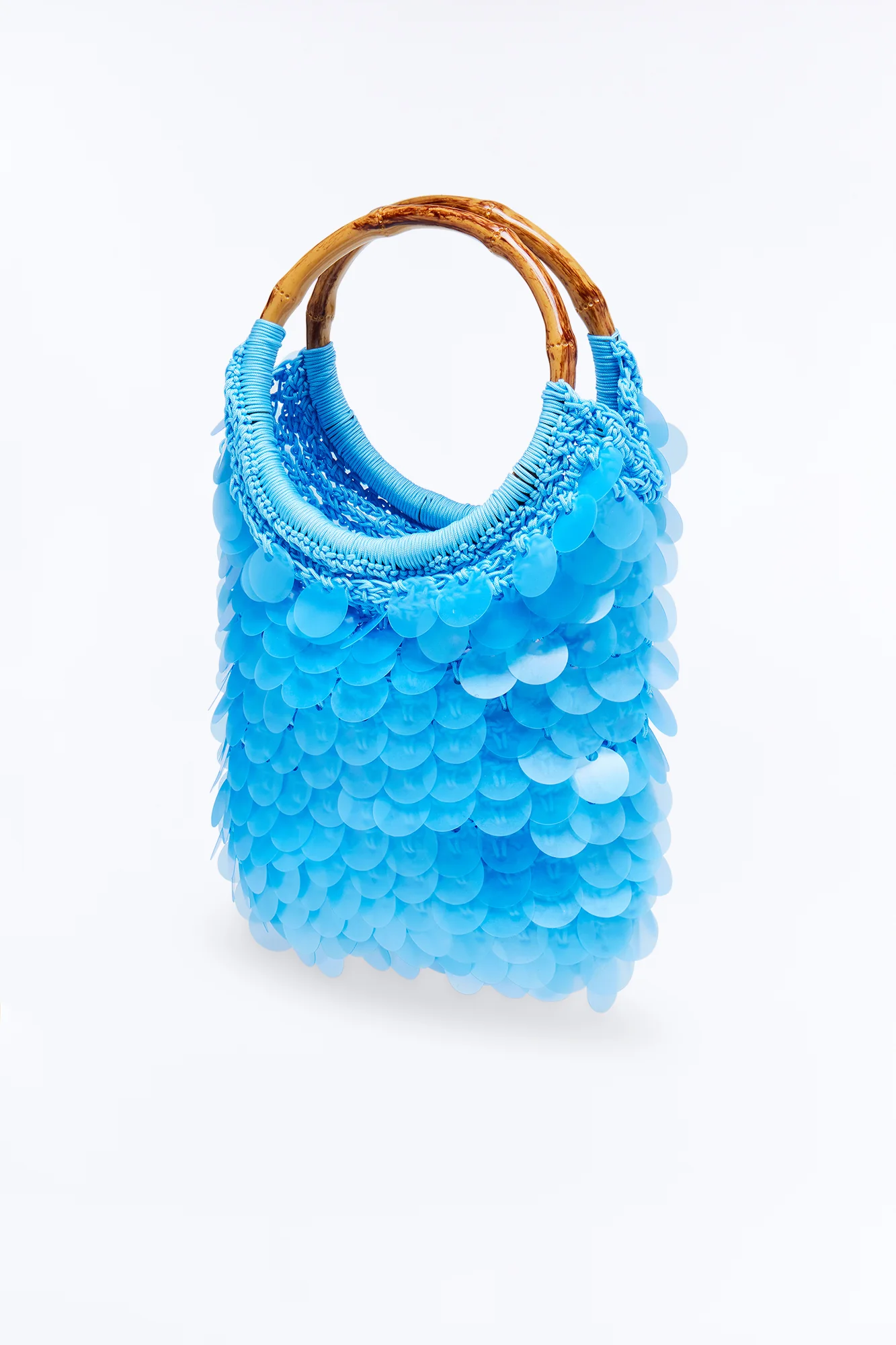 Seaside Shimmer Payette Satchel Bag - Blue - Image 4