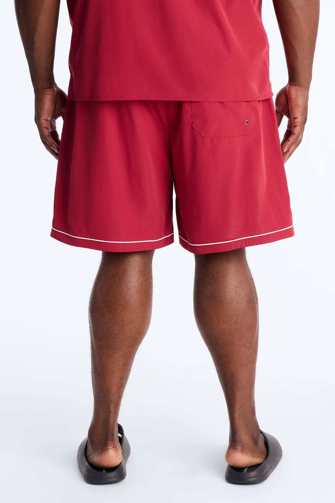 Self Made Vandal Swim Trunk 7″ - Red - Image 10