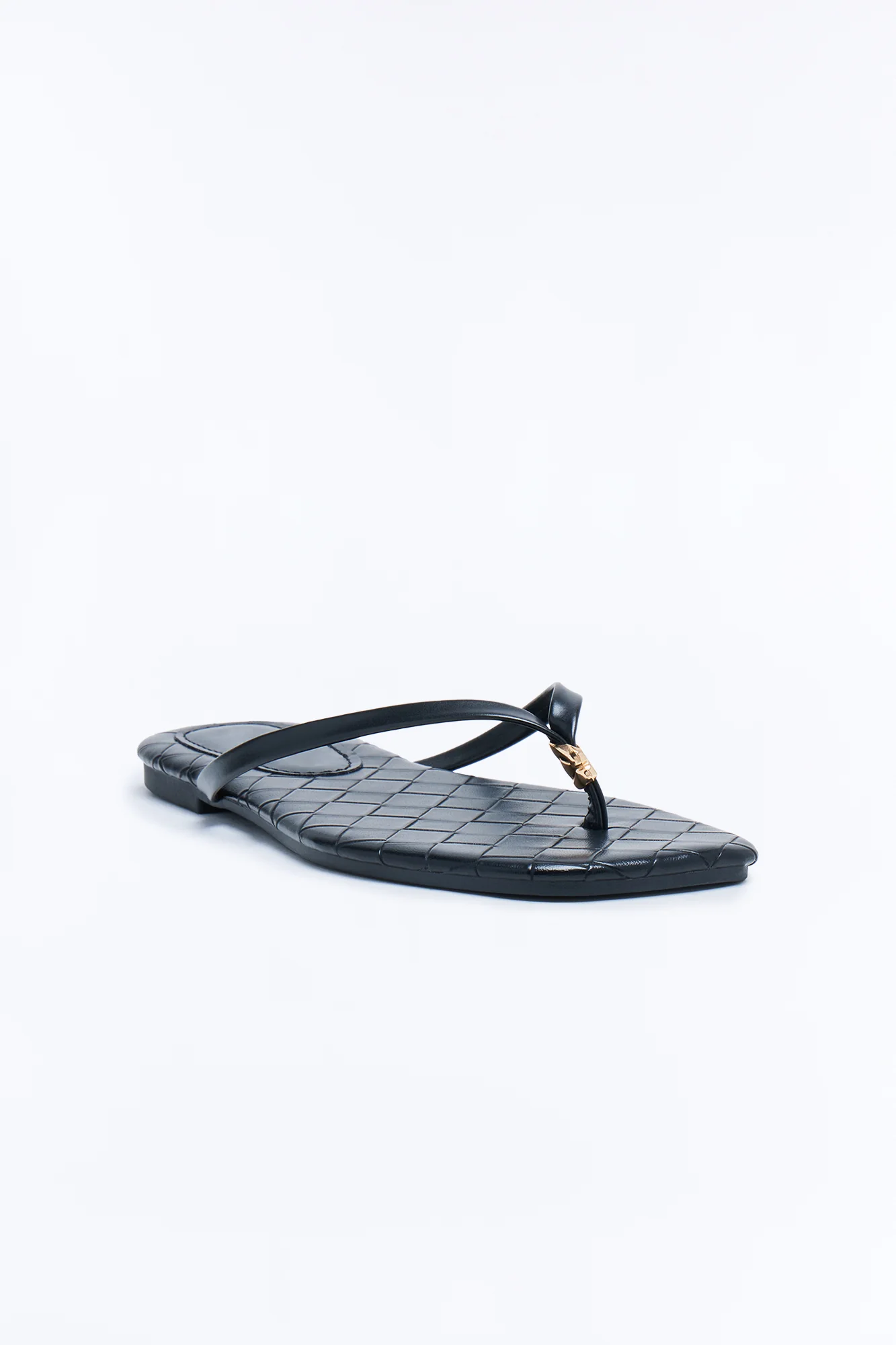 Seneca Flip Flops - Black - Image 4