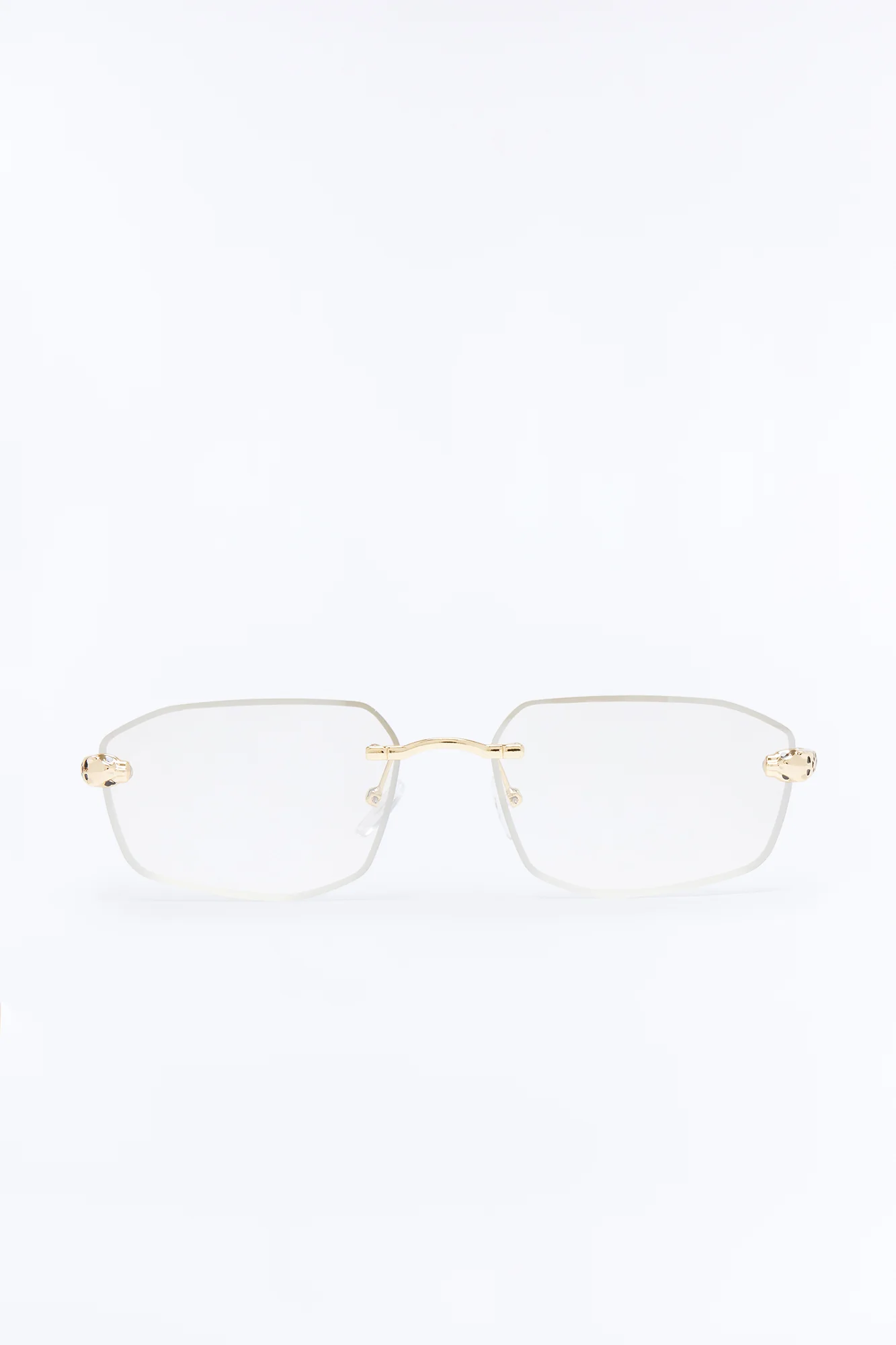 Set Me Free Sunglasses - Gold/Clear - Image 3