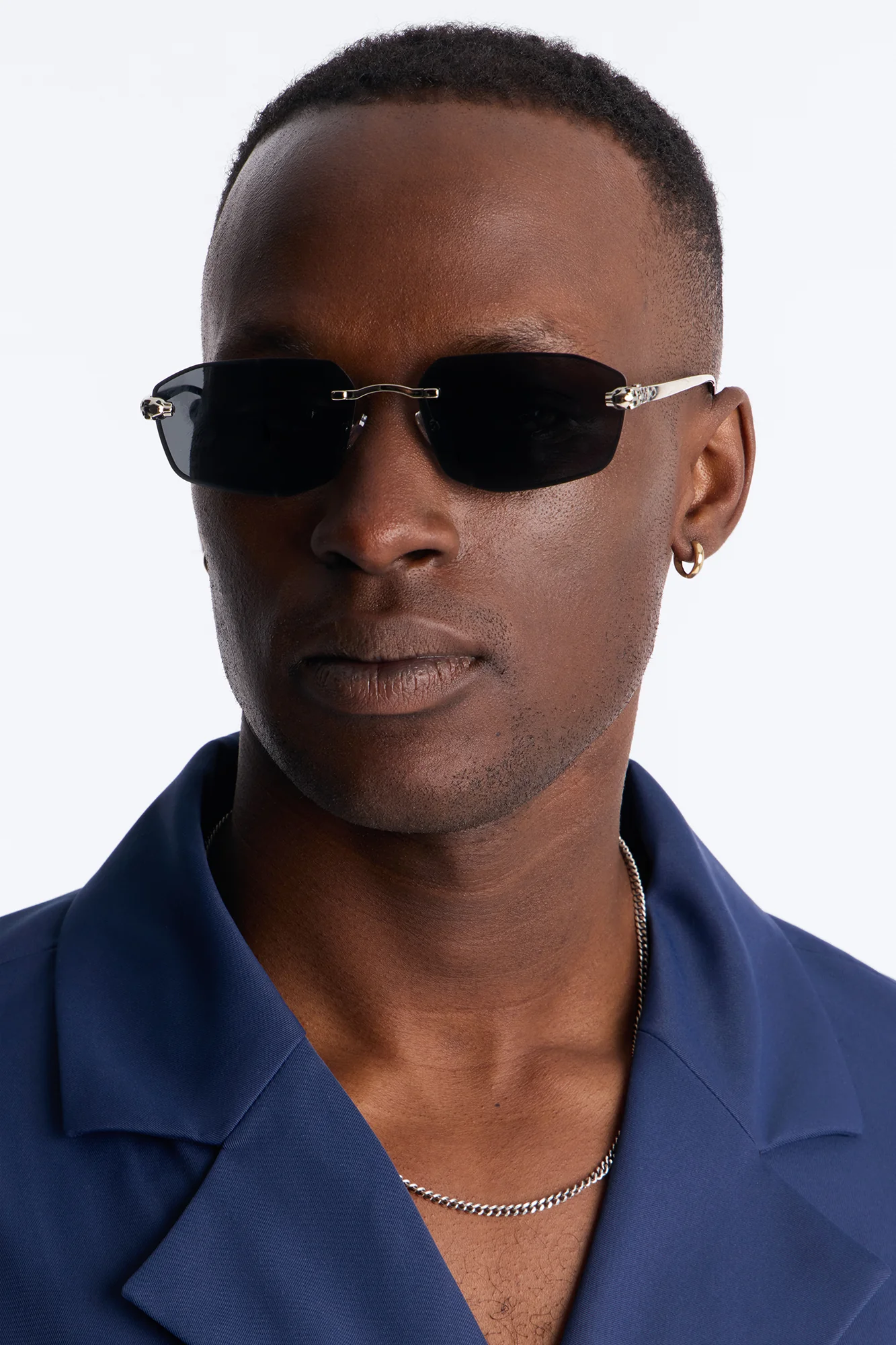 Set Me Free Sunglasses - Silver/Combo