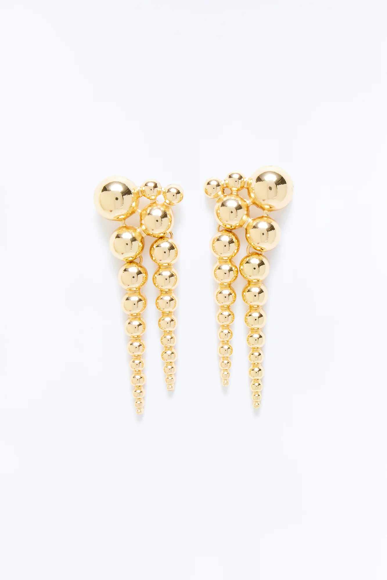 Setting The Tone Hardware Earrings - Gold - Image 2