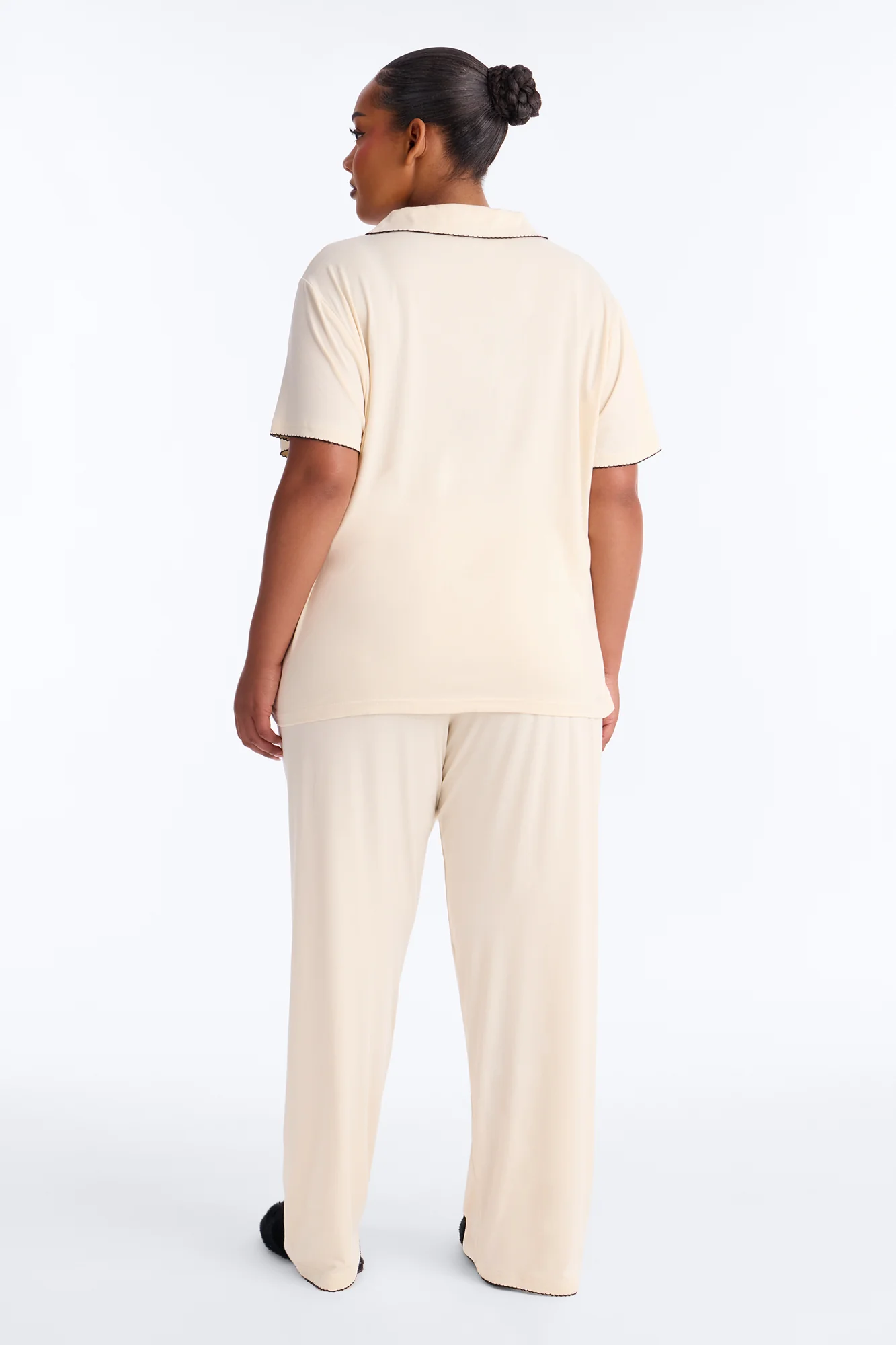She Likes It Dirty PJ Pant Set - Cream/combo - Image 4