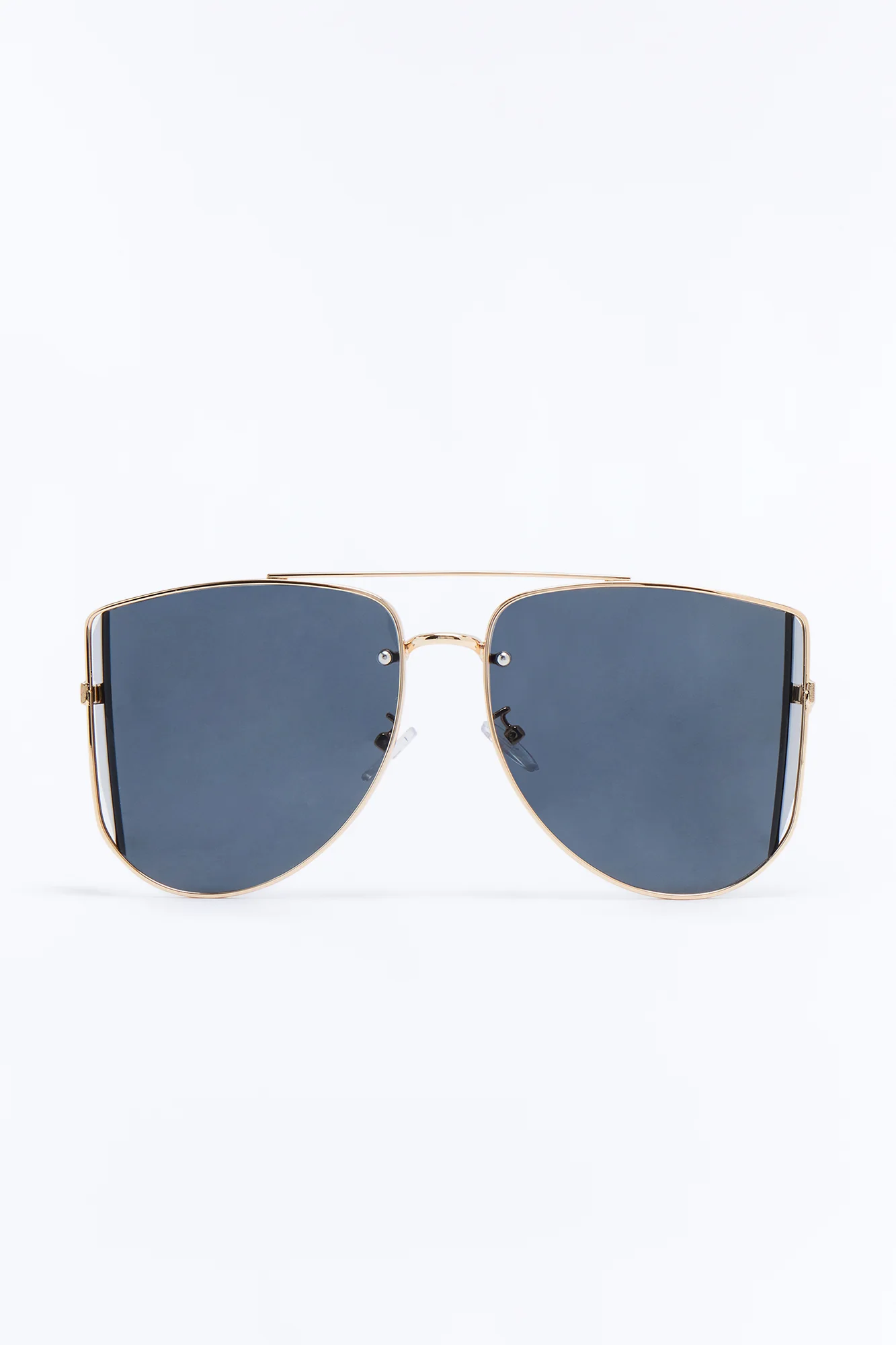 Showing Up Sunglasses - Gold/Black