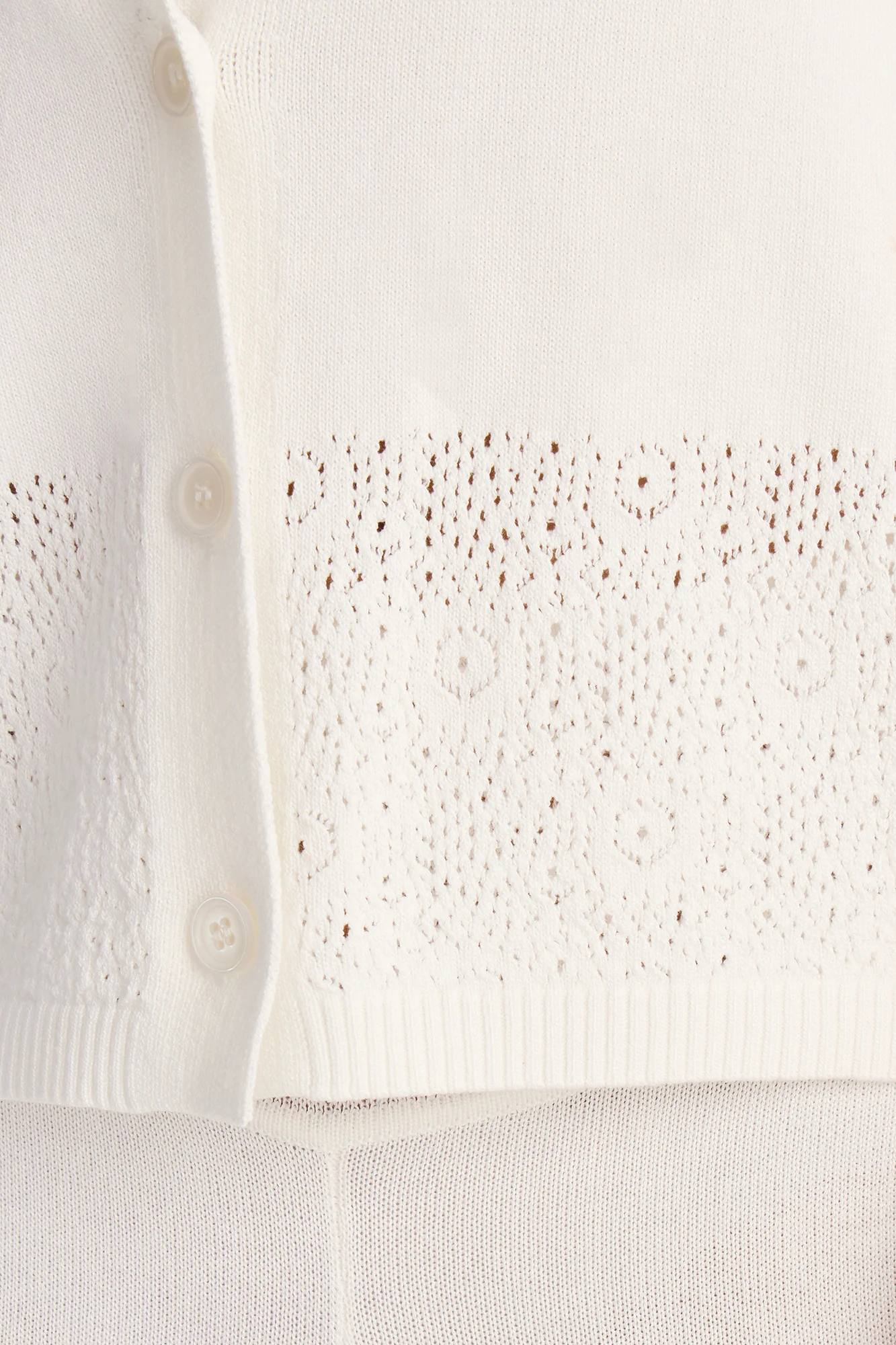 Sienna Sweater Knit Pant Set - White - Image 4
