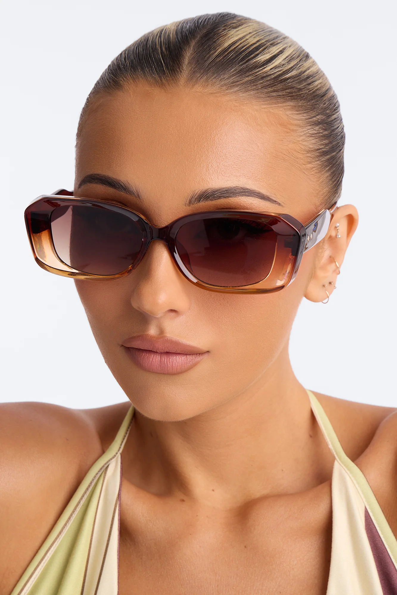 So Relaxed Sunglasses - Brown/combo