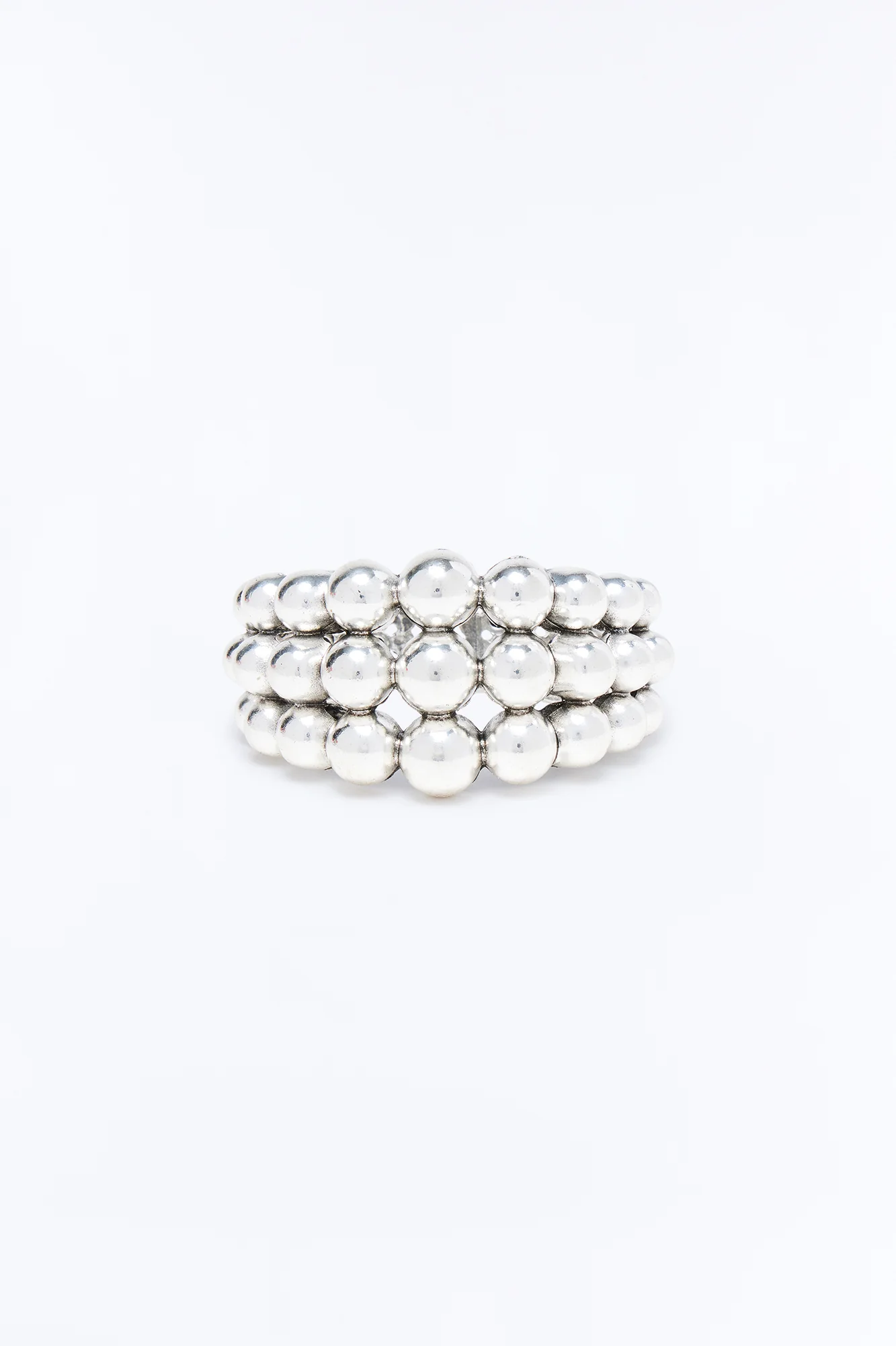 Solid Energy Cuff Bracelet - Silver - Image 3