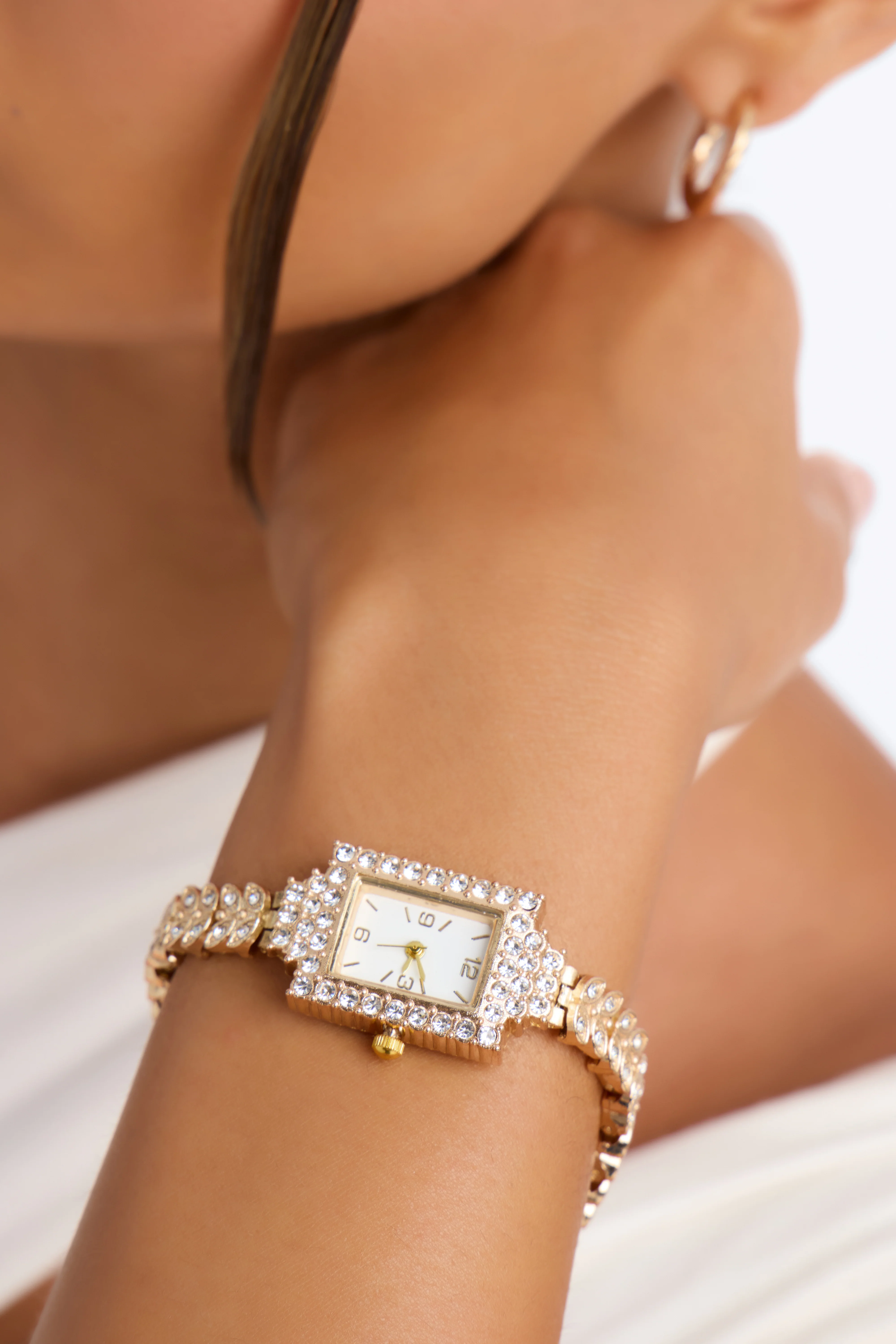 Sparkle O' Clock Watch - Gold