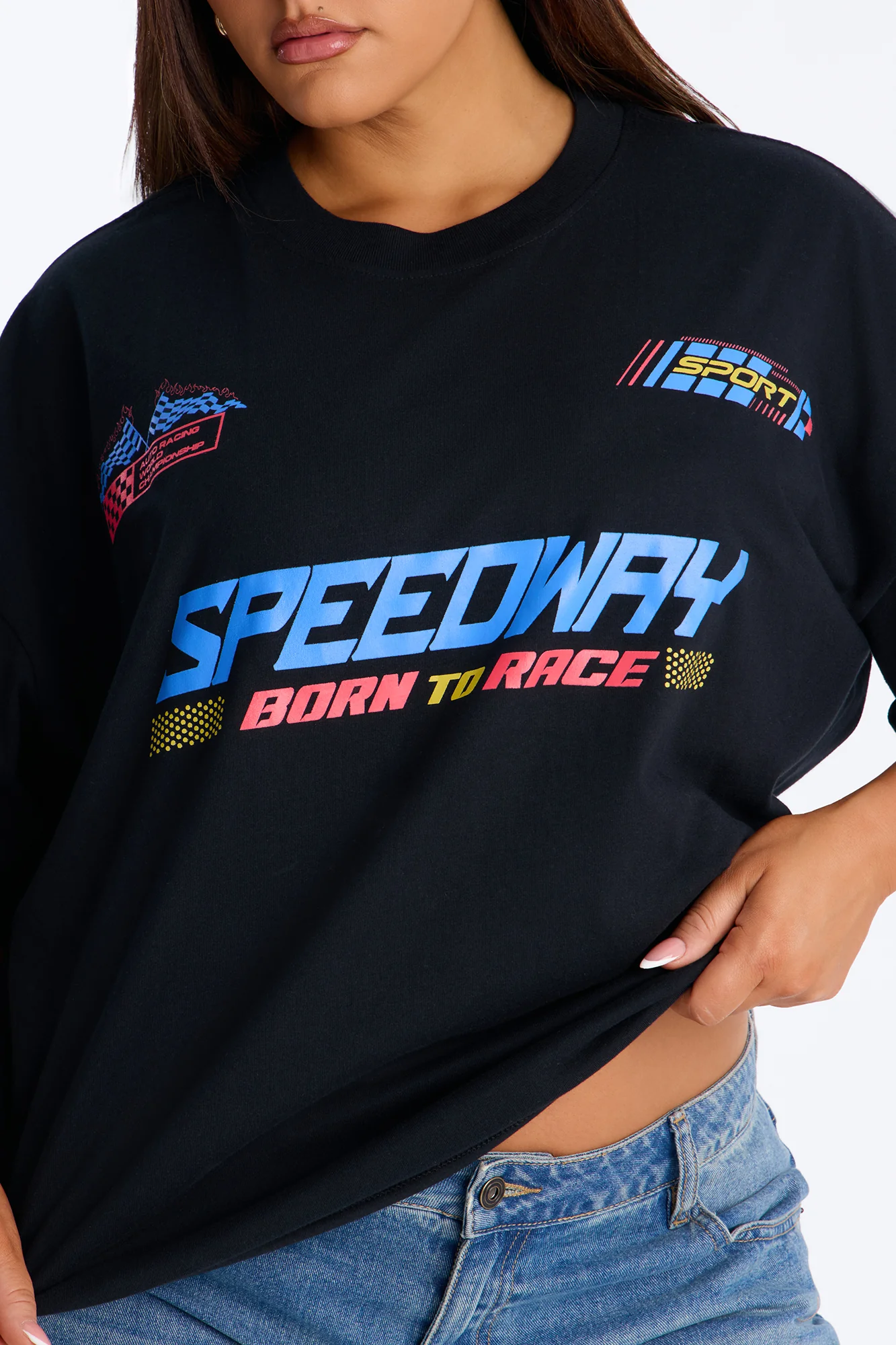 Speedway Motion T-Shirt - Black - Image 5