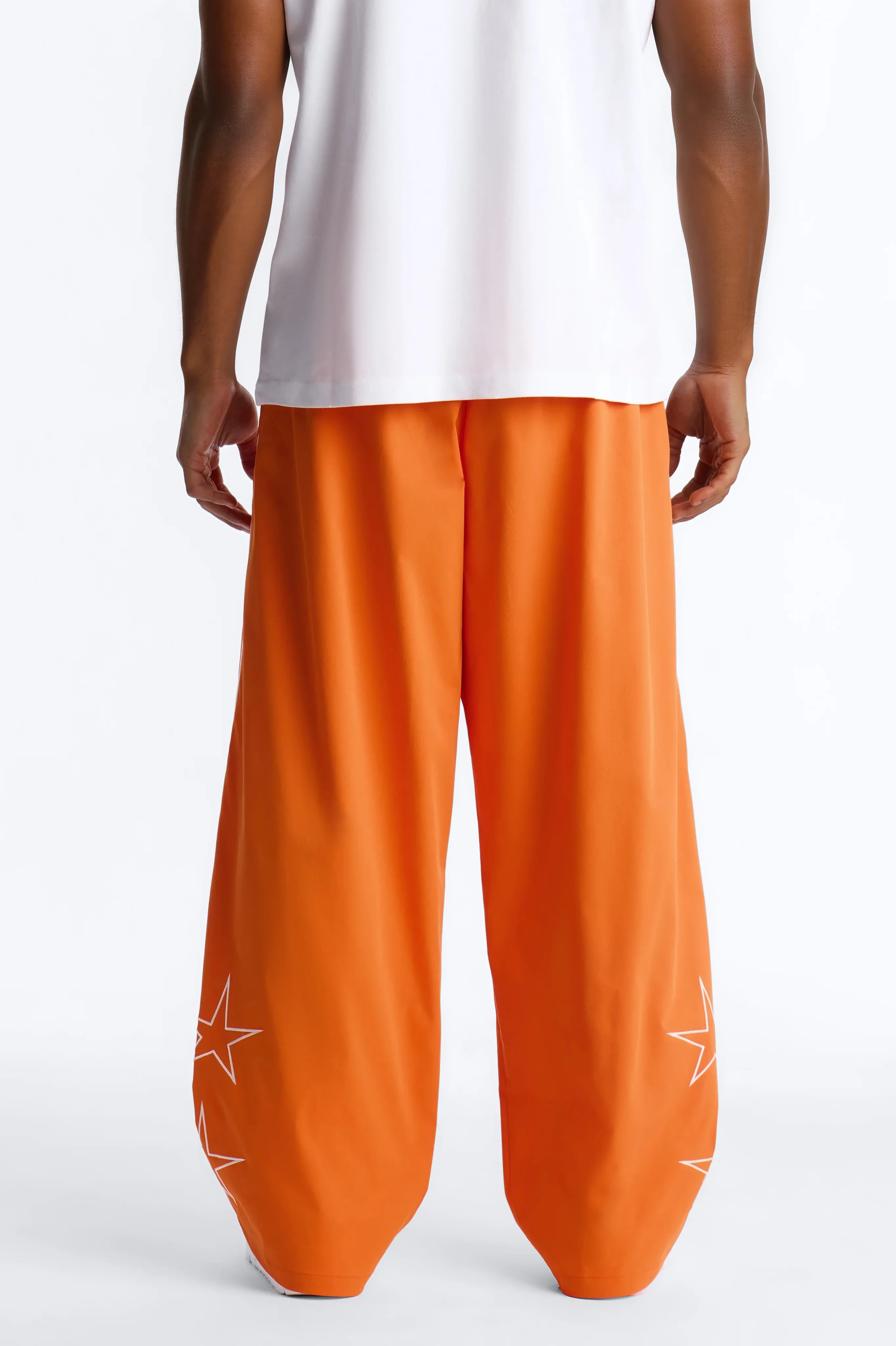 Star Boi Baggy Pants - Orange - Image 3