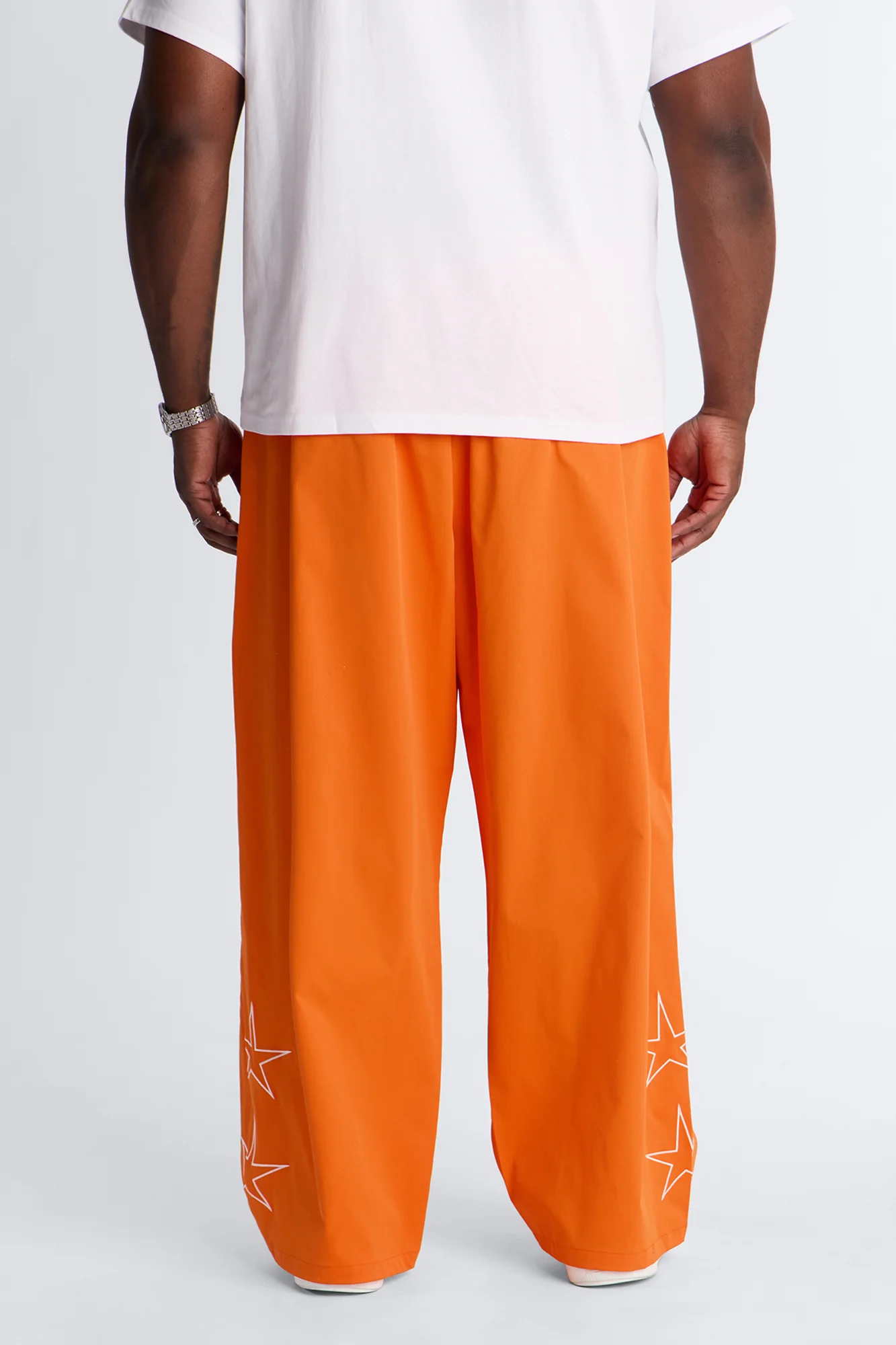 Star Boi Baggy Pants - Orange - Image 8