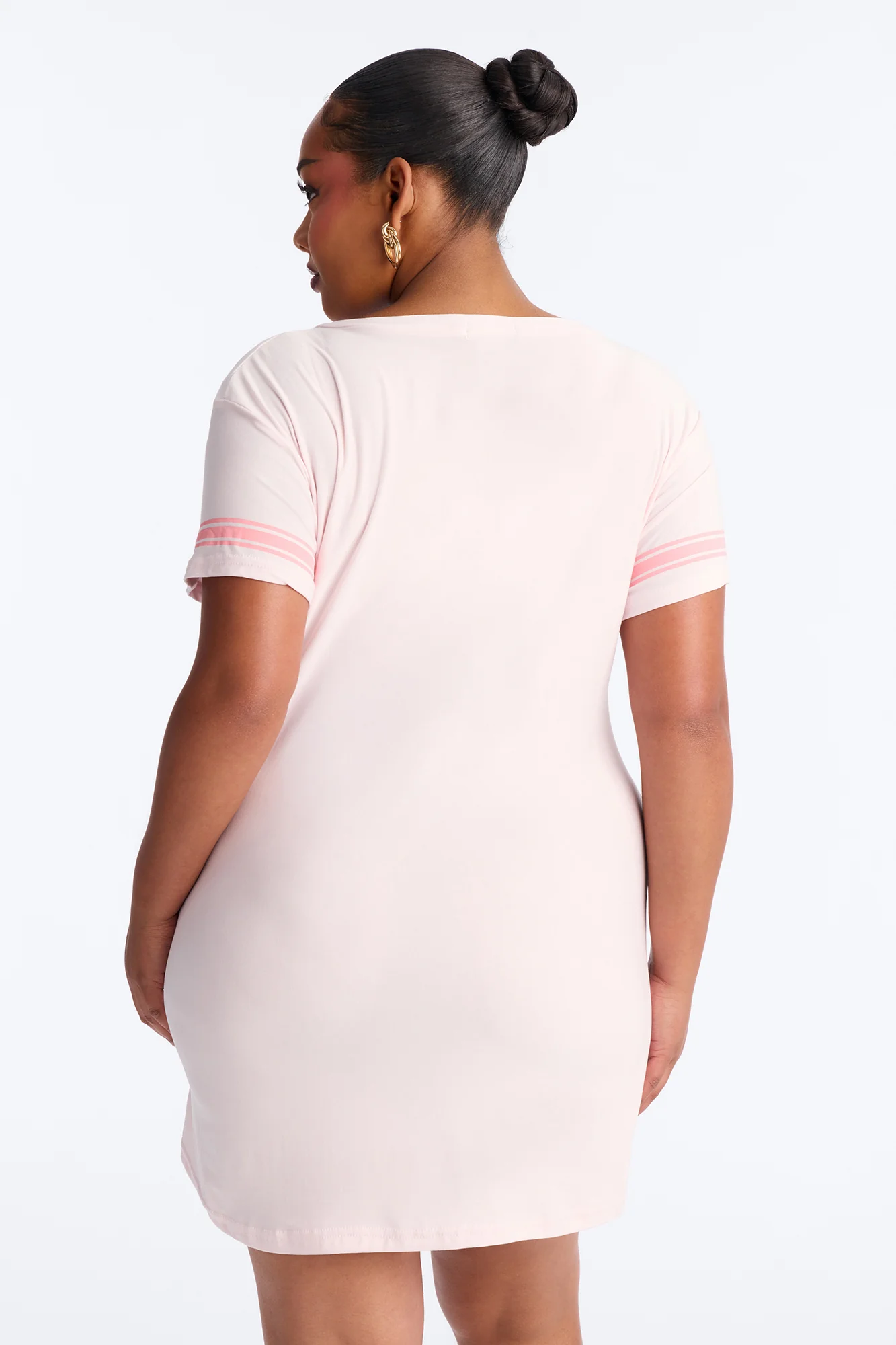 Stay Blessed PJ Sleep Shirt - Pink - Image 6
