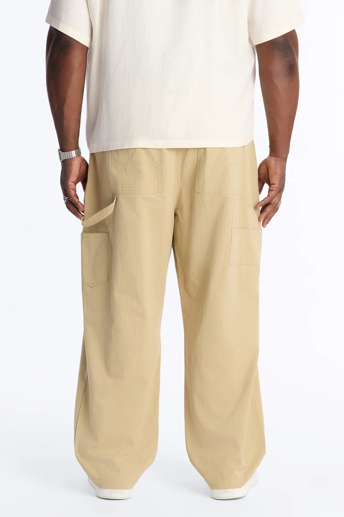 Straight Aurelia Pant - Beige - Image 9