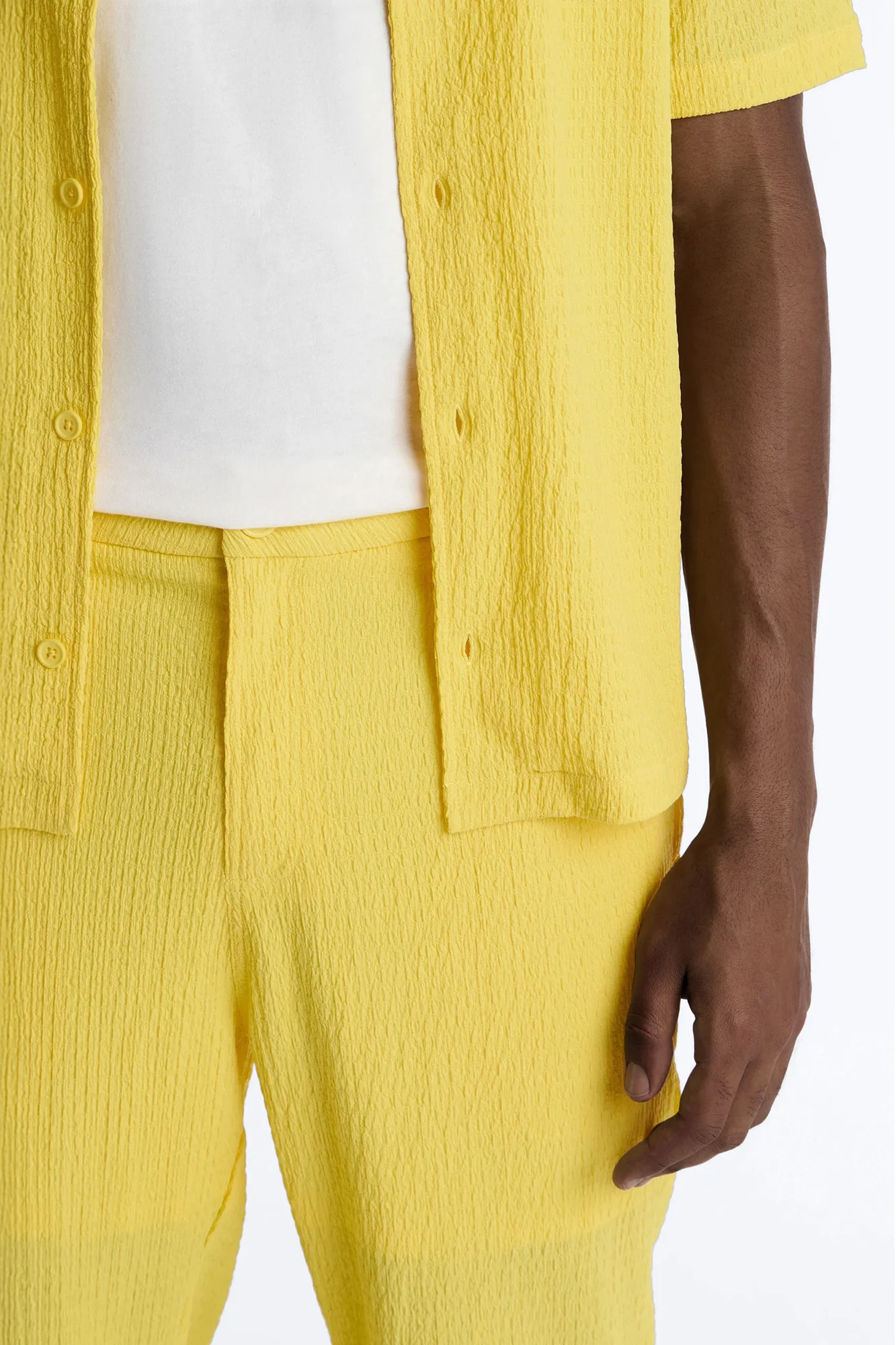 Straight Burton Pant - Yellow - Image 3