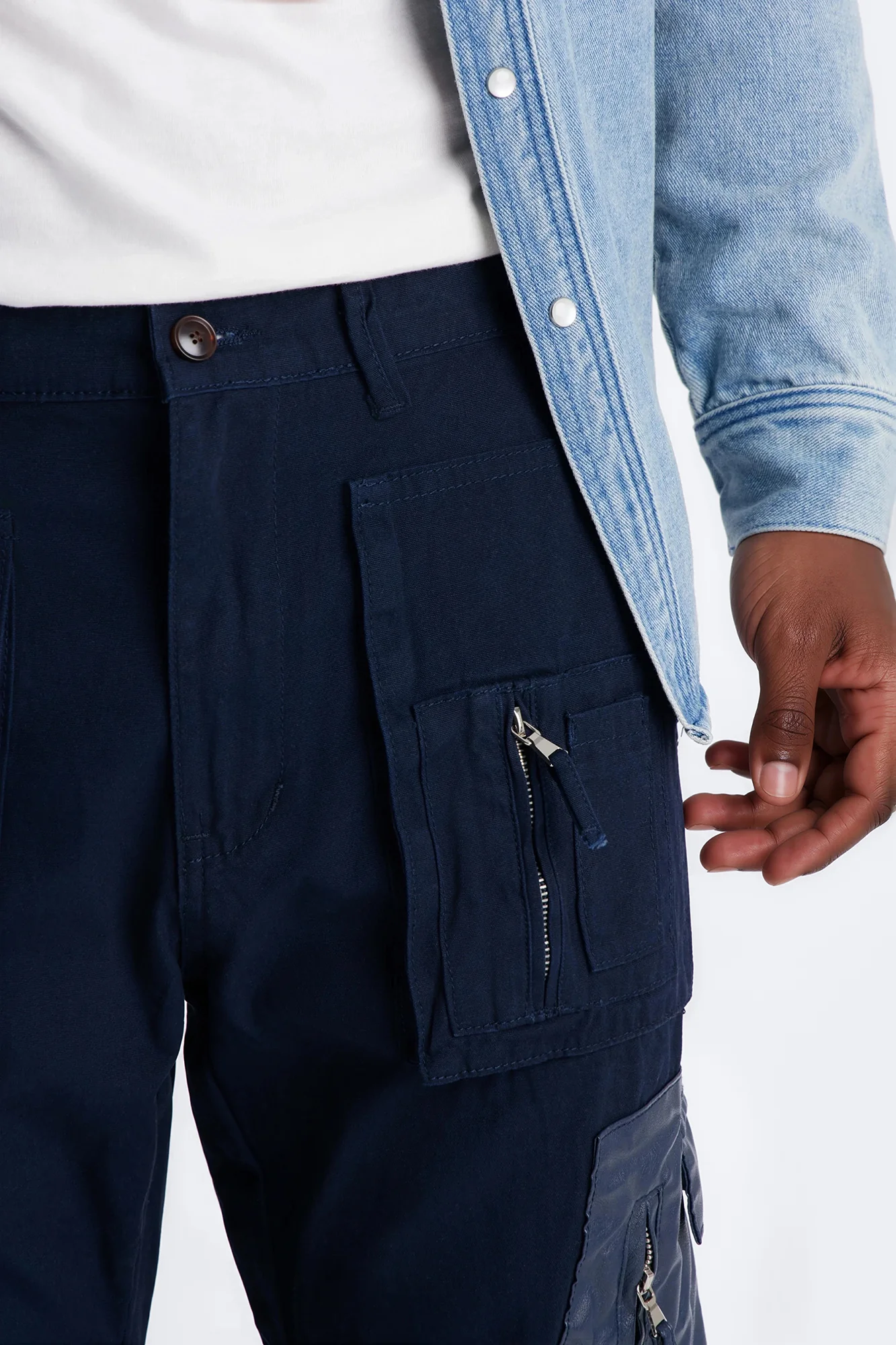 Straight Citadel Expedition Cargo Pant - Blue - Image 4