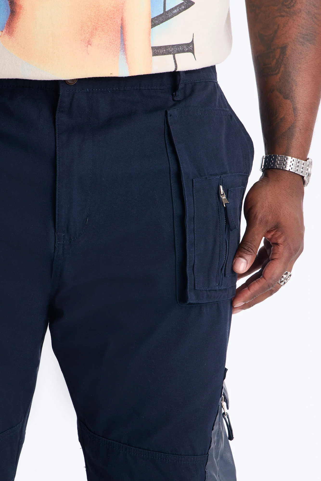 Straight Citadel Expedition Cargo Pant - Blue - Image 9