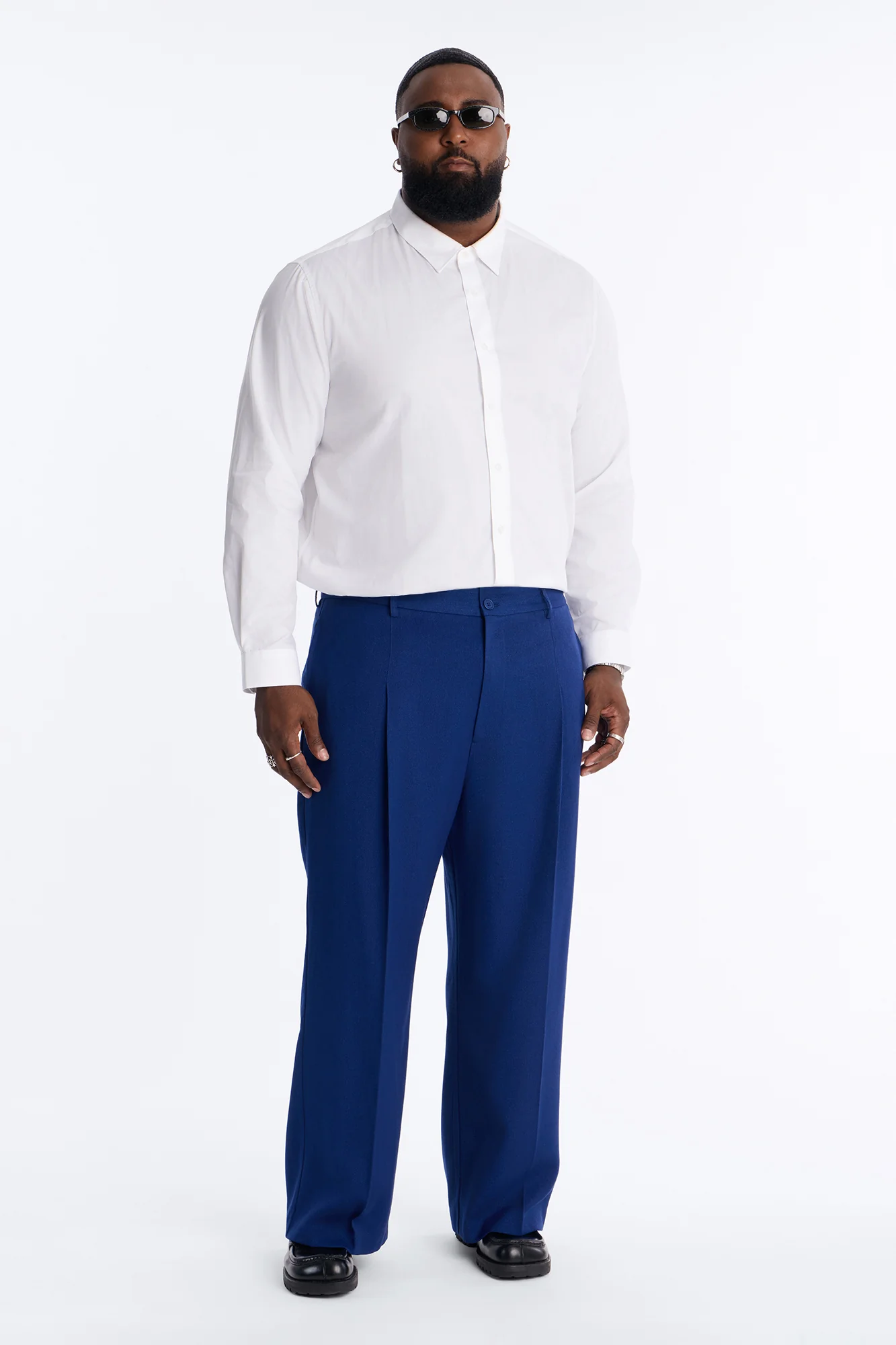 Straight Galaxy Trouser - Navy - Image 6
