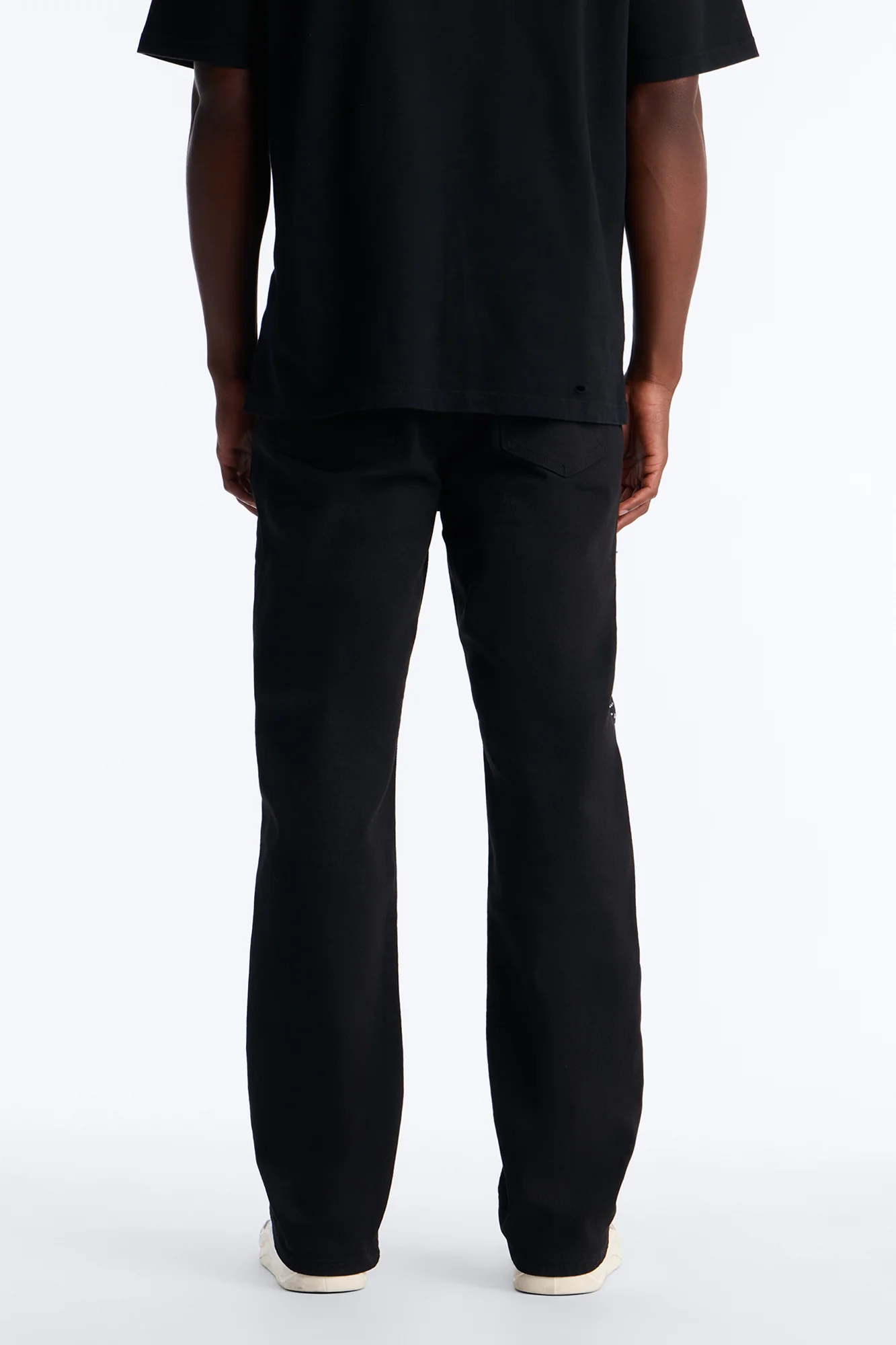 Straight Leg Astra Nova Twill Pant - Black - Image 8